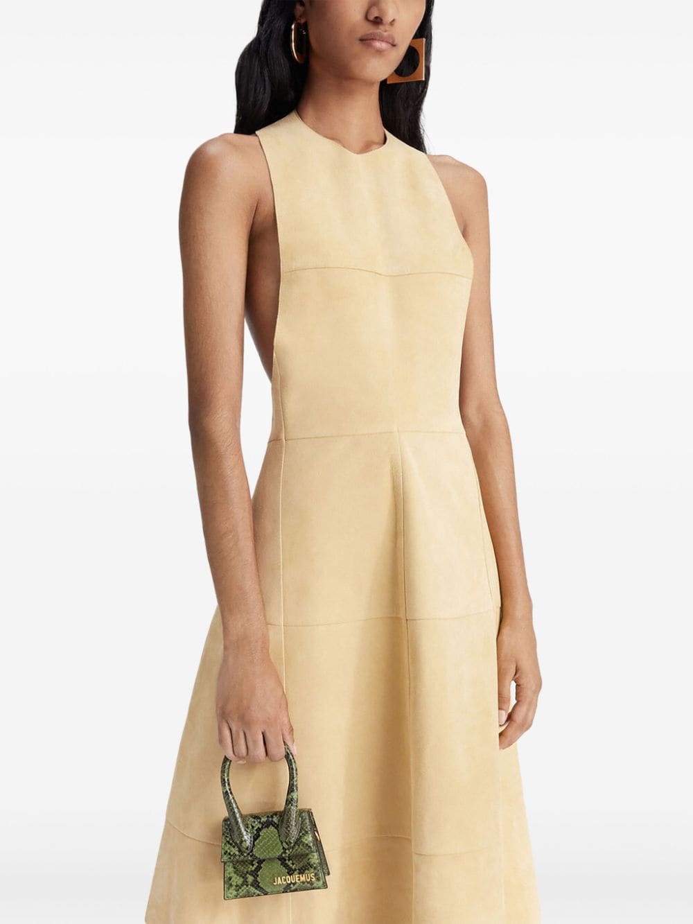 Chiquito Leather Mini Bag Green