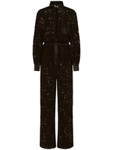 D&G lace-trim long-sleeve jumpsuit