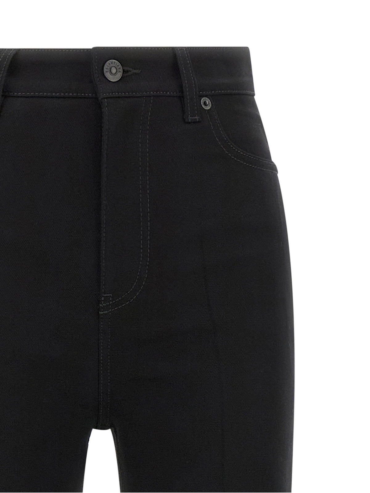 Balenciaga High Waist Jeans Black