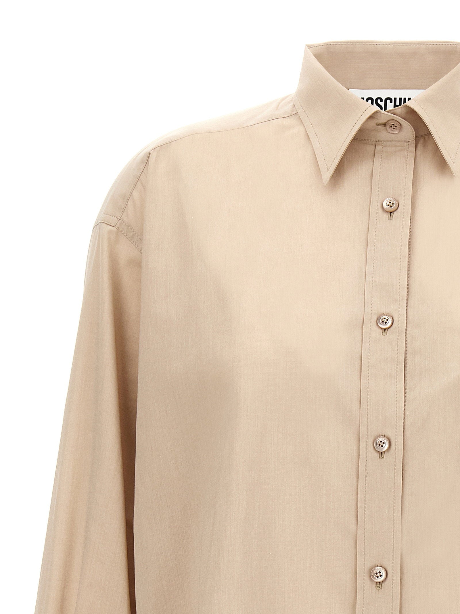 Moschino Cotton Shirt Beige