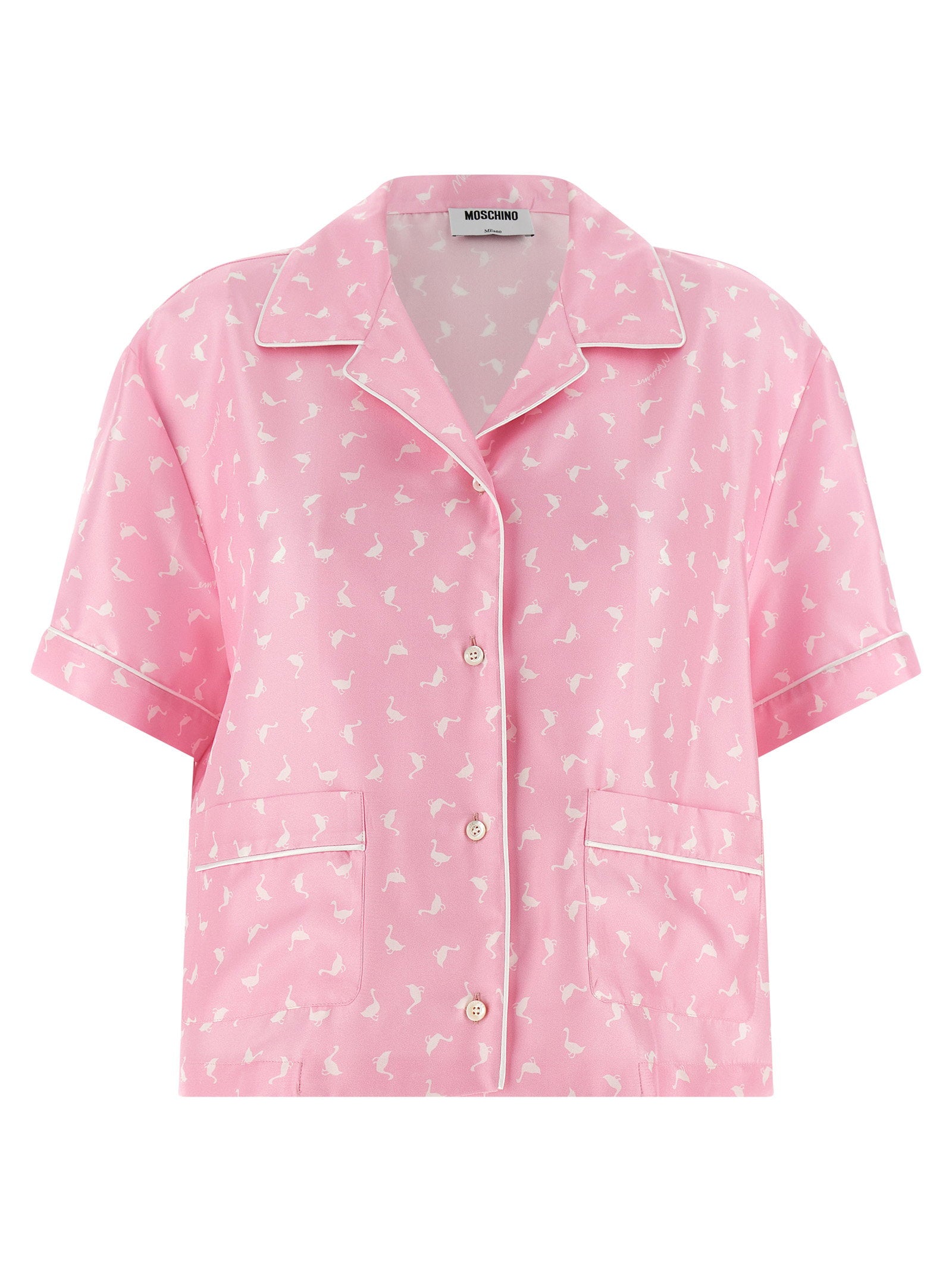 Moschino Goose Shirt Pink