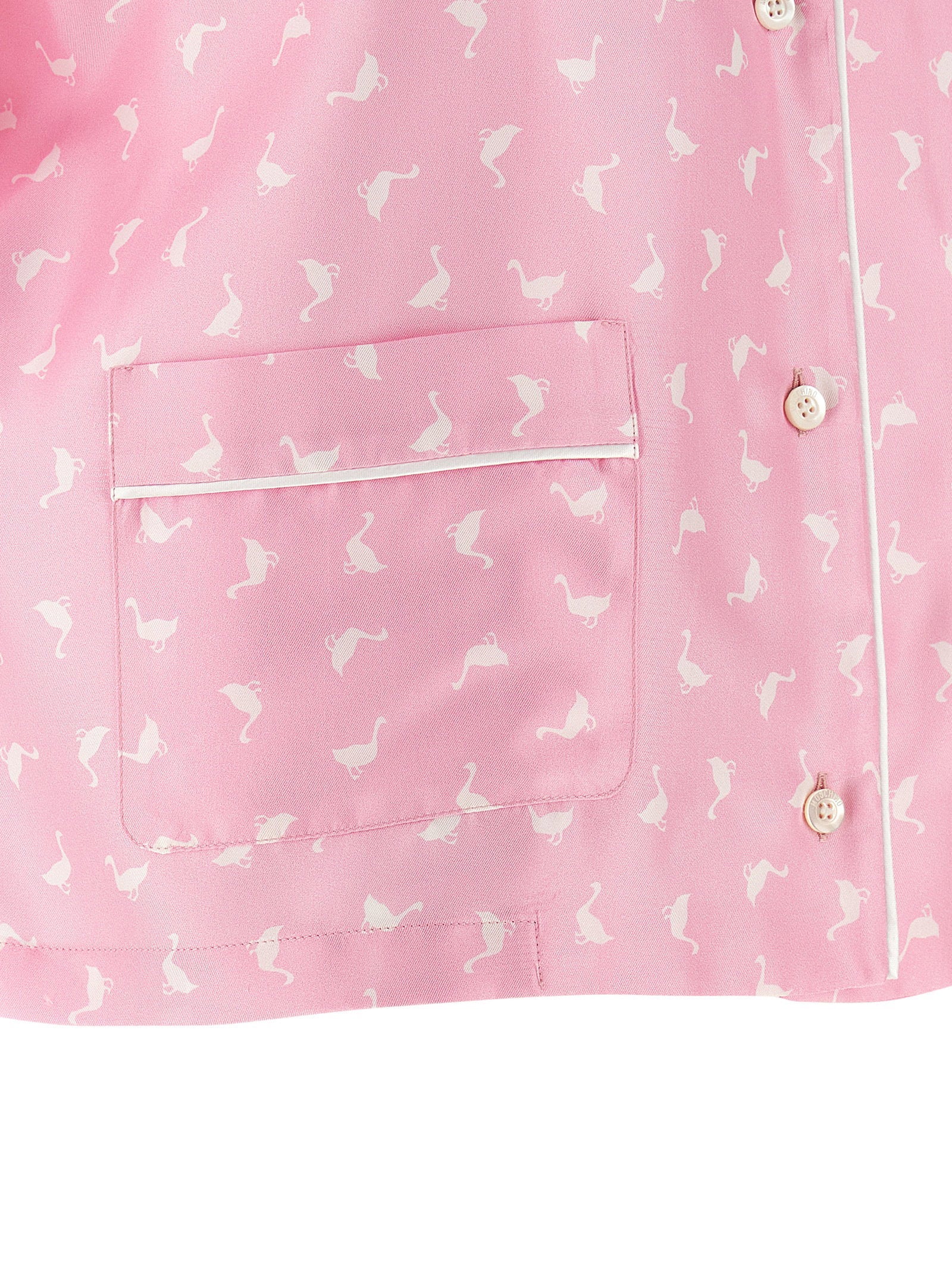 Moschino Goose Shirt Pink