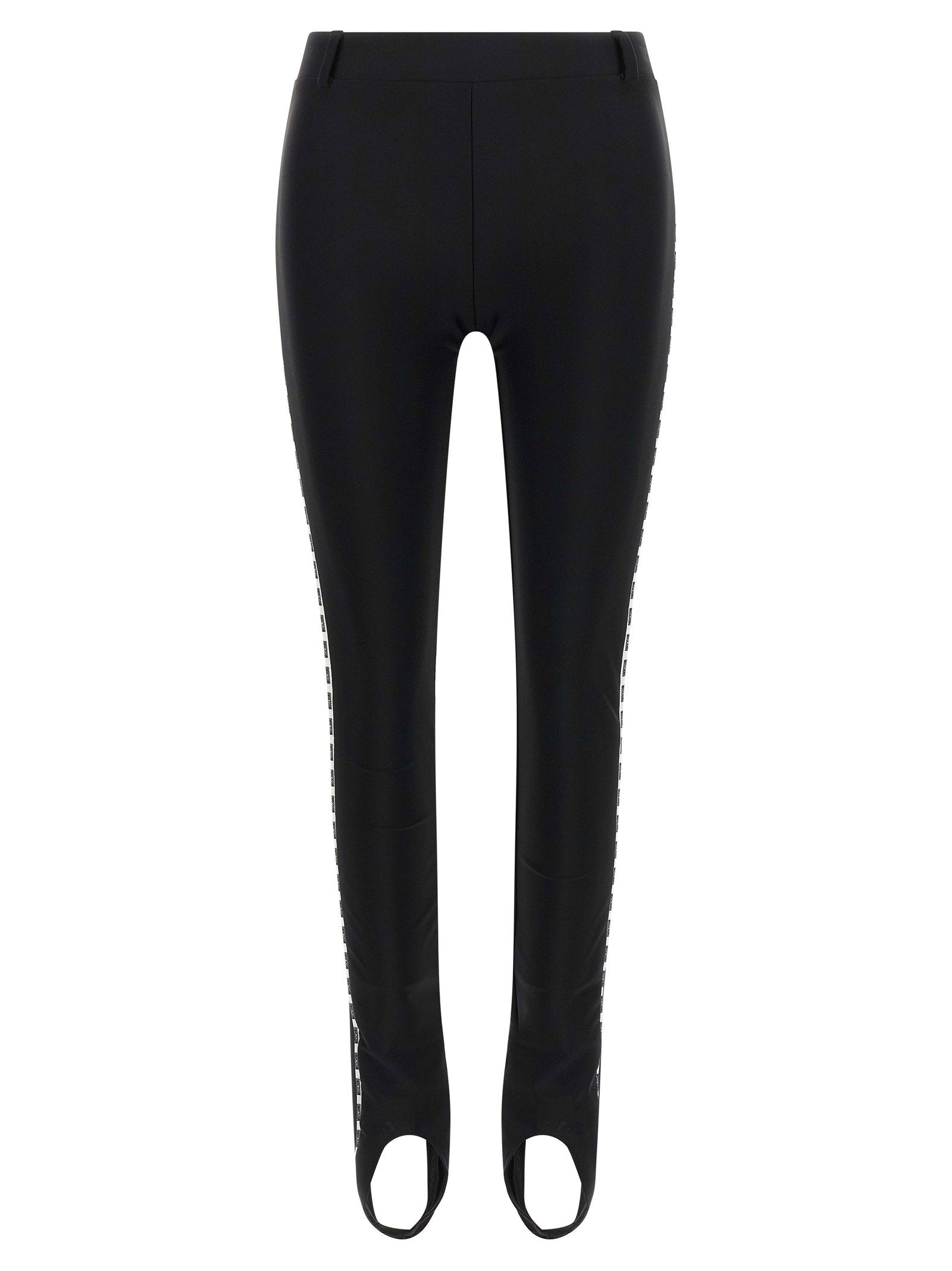 Moschino Leggings White/black
