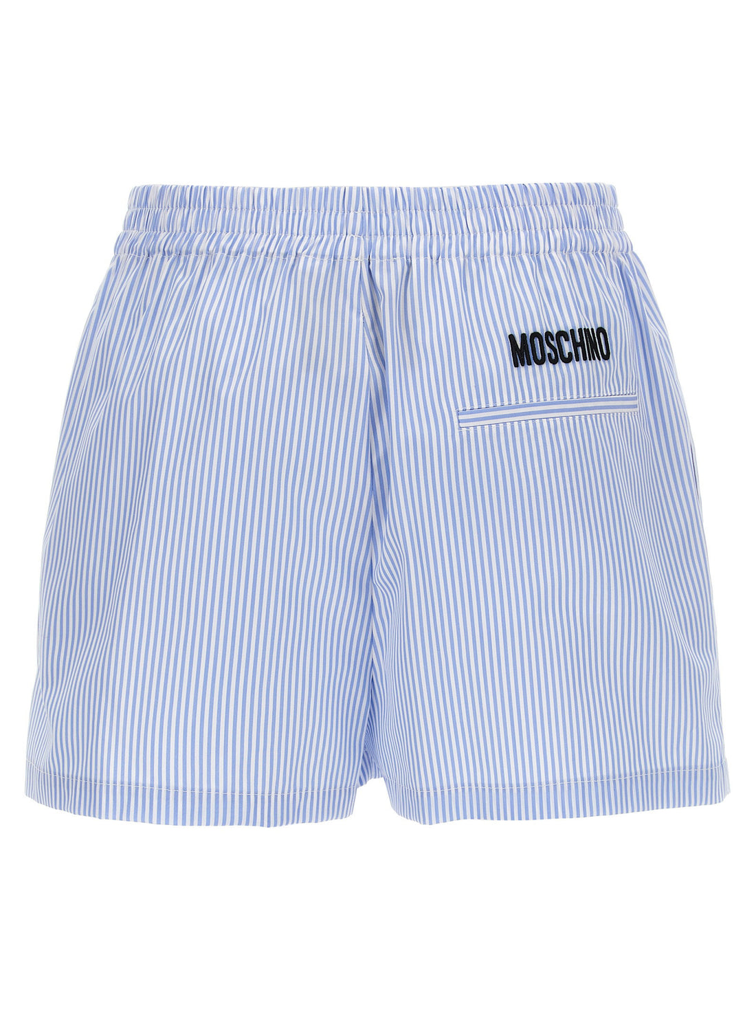Moschino Poplin Shorts Light blue