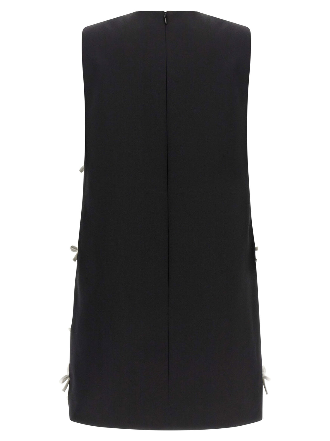 Moschino Bow Dress White/black