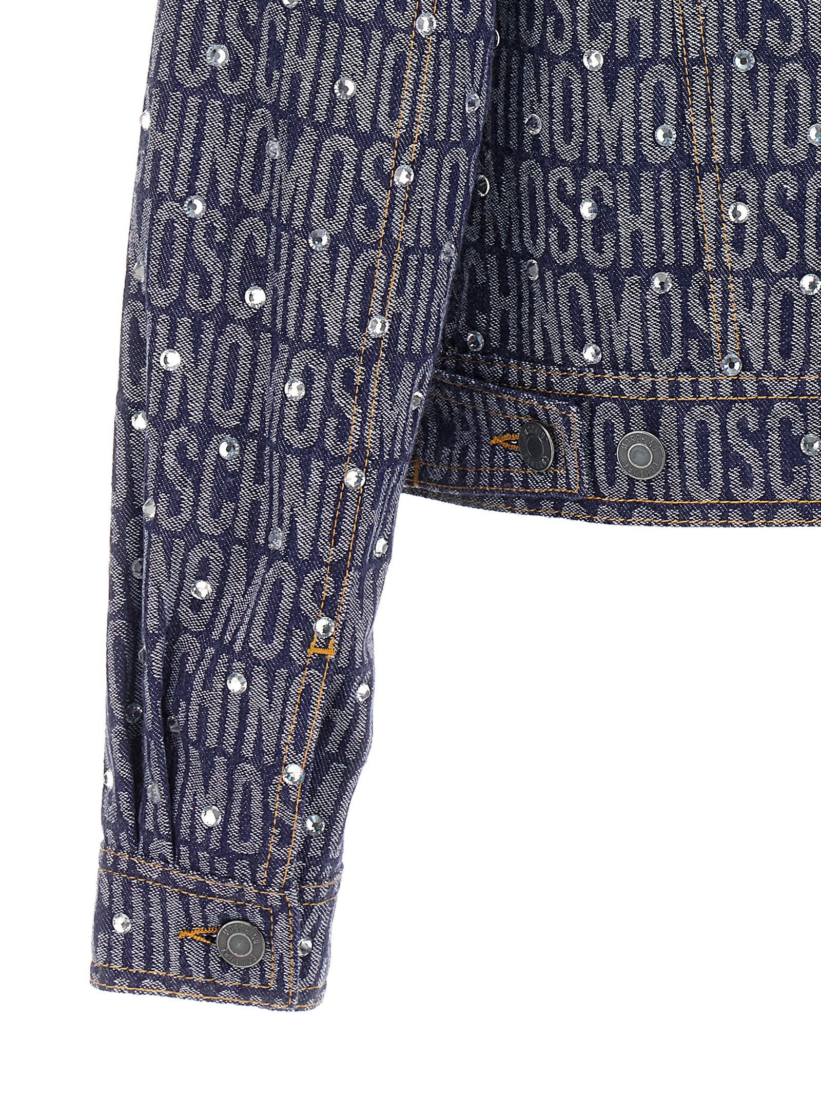 Moschino Logo Jacket Blue