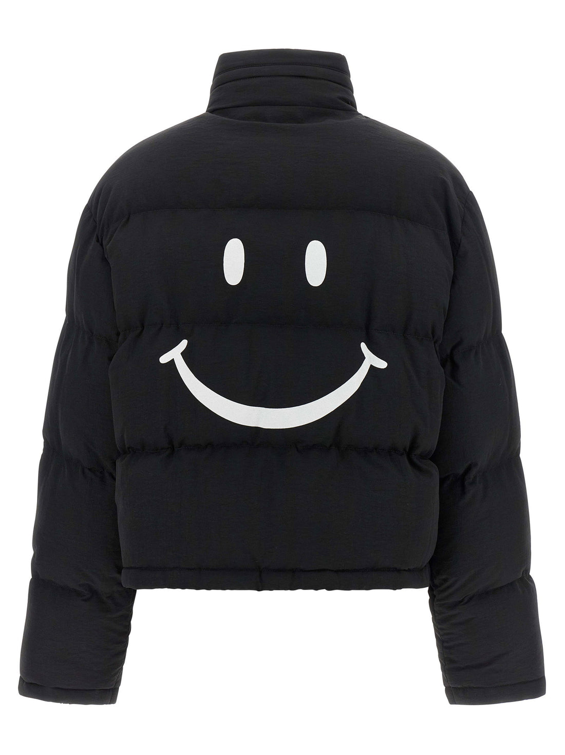 Moschino Smiley Bomber Jacket Black