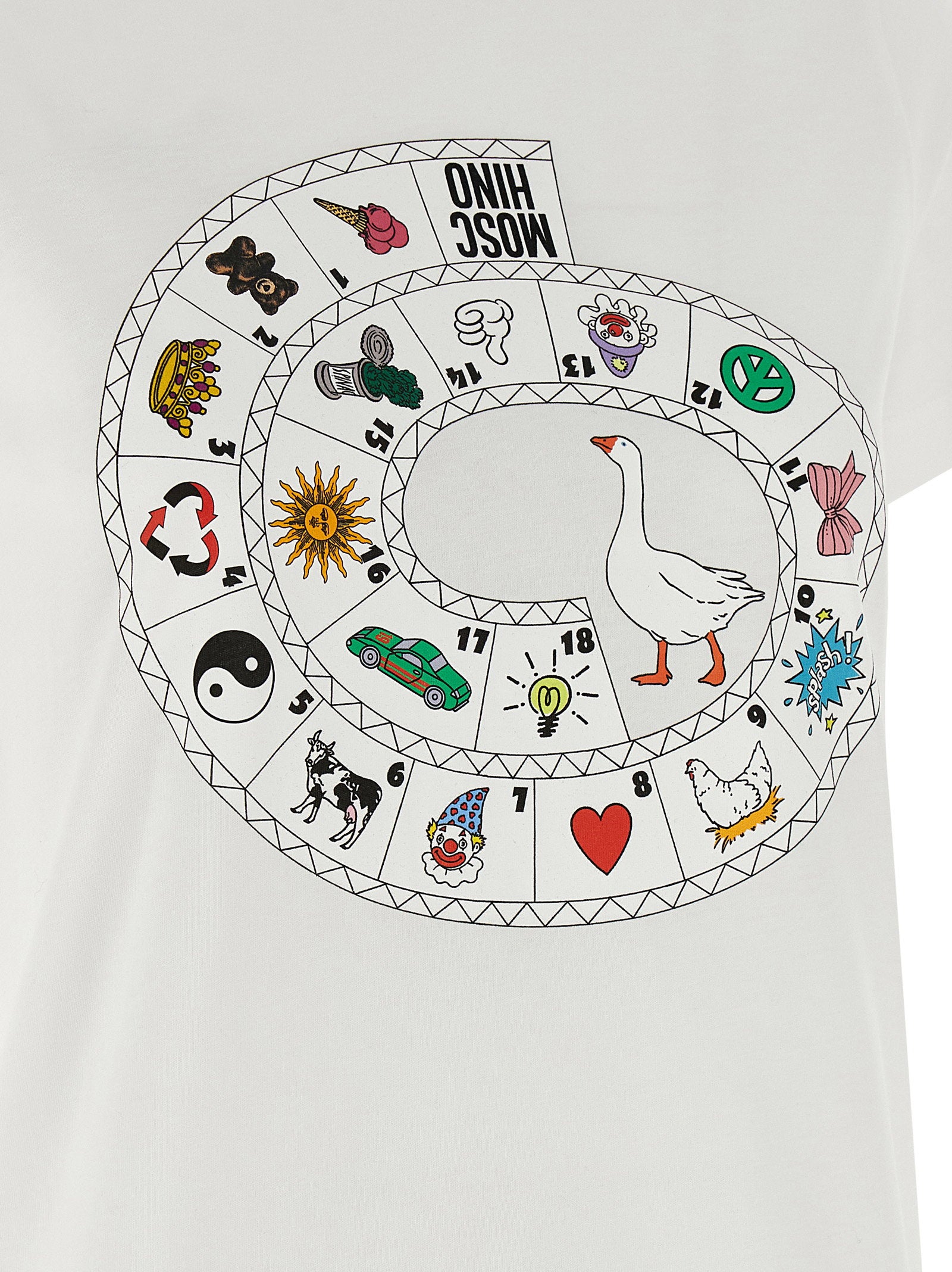 Moschino Gioco Delloca T-shirt White