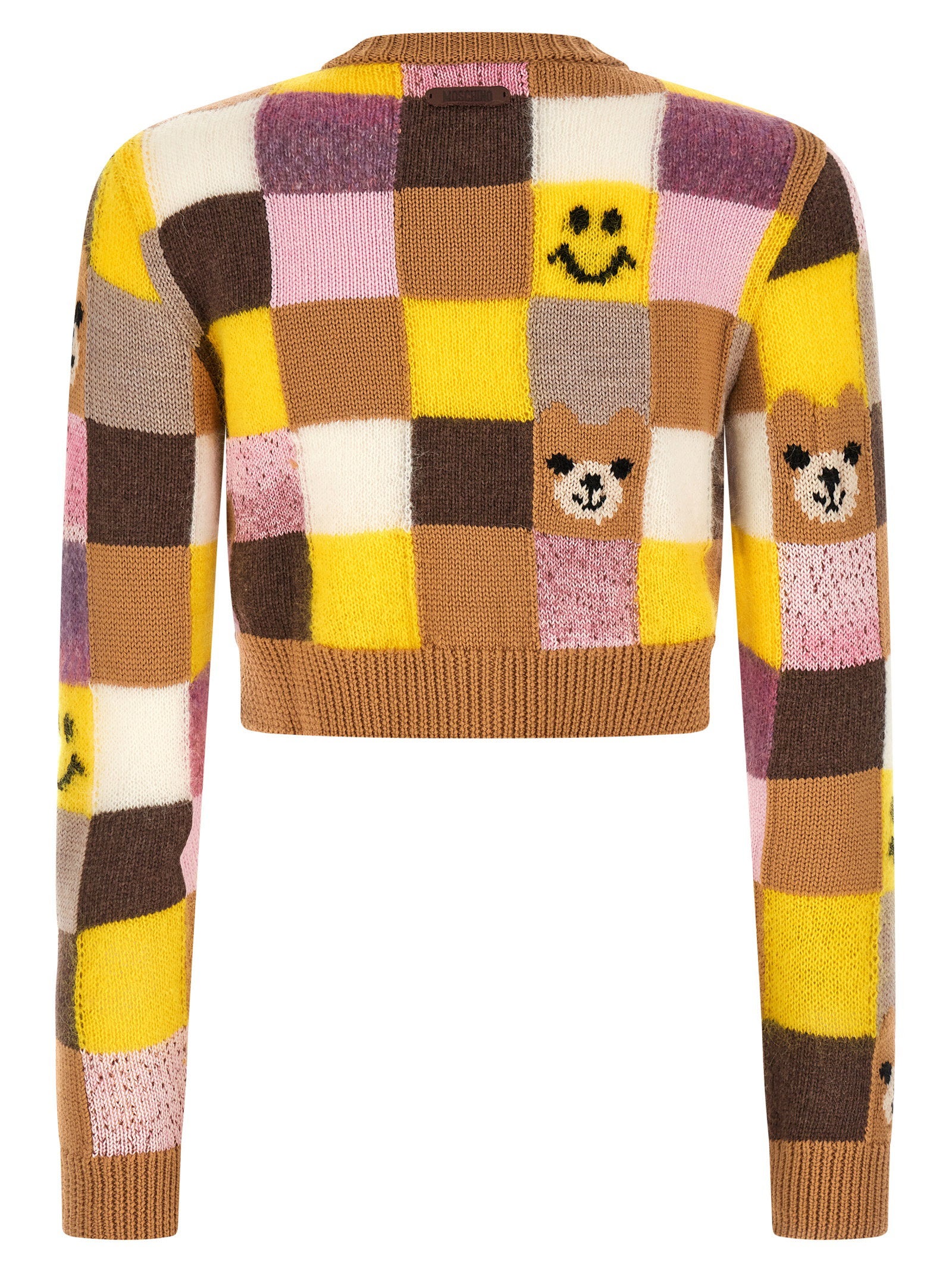 Smiley® E Moschino Teddy Bear Cardigan Multicolor