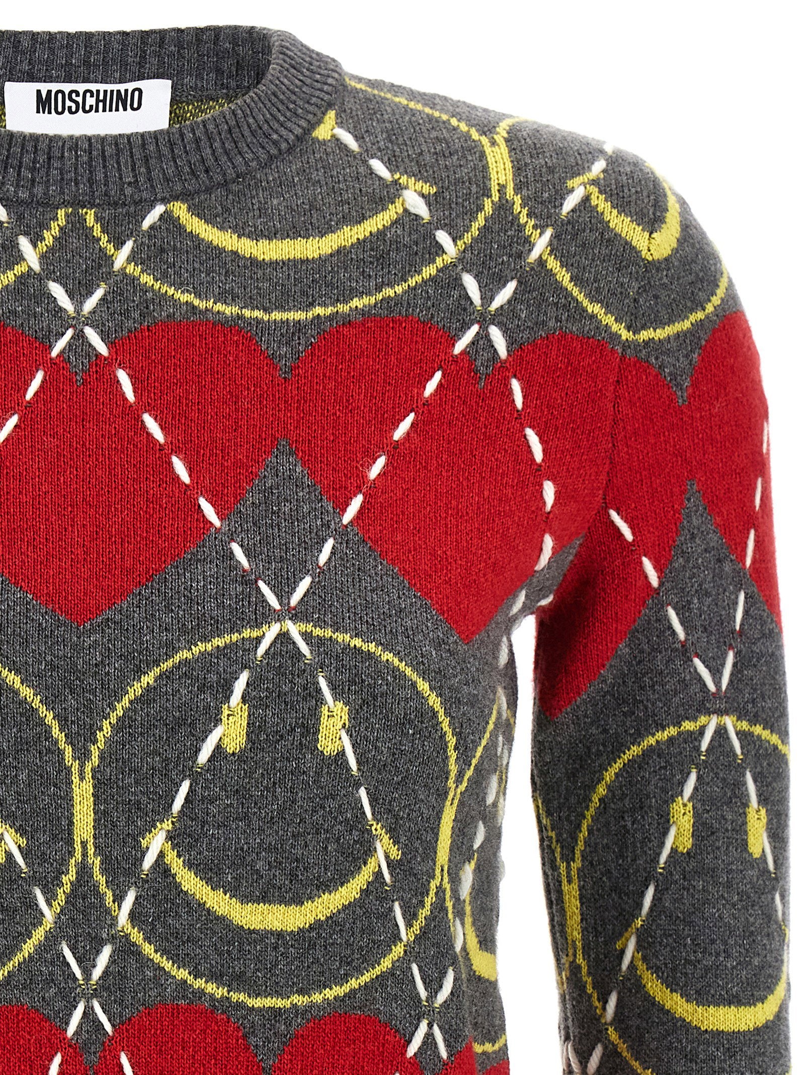 Moschino Smiley Sweater Multicolor
