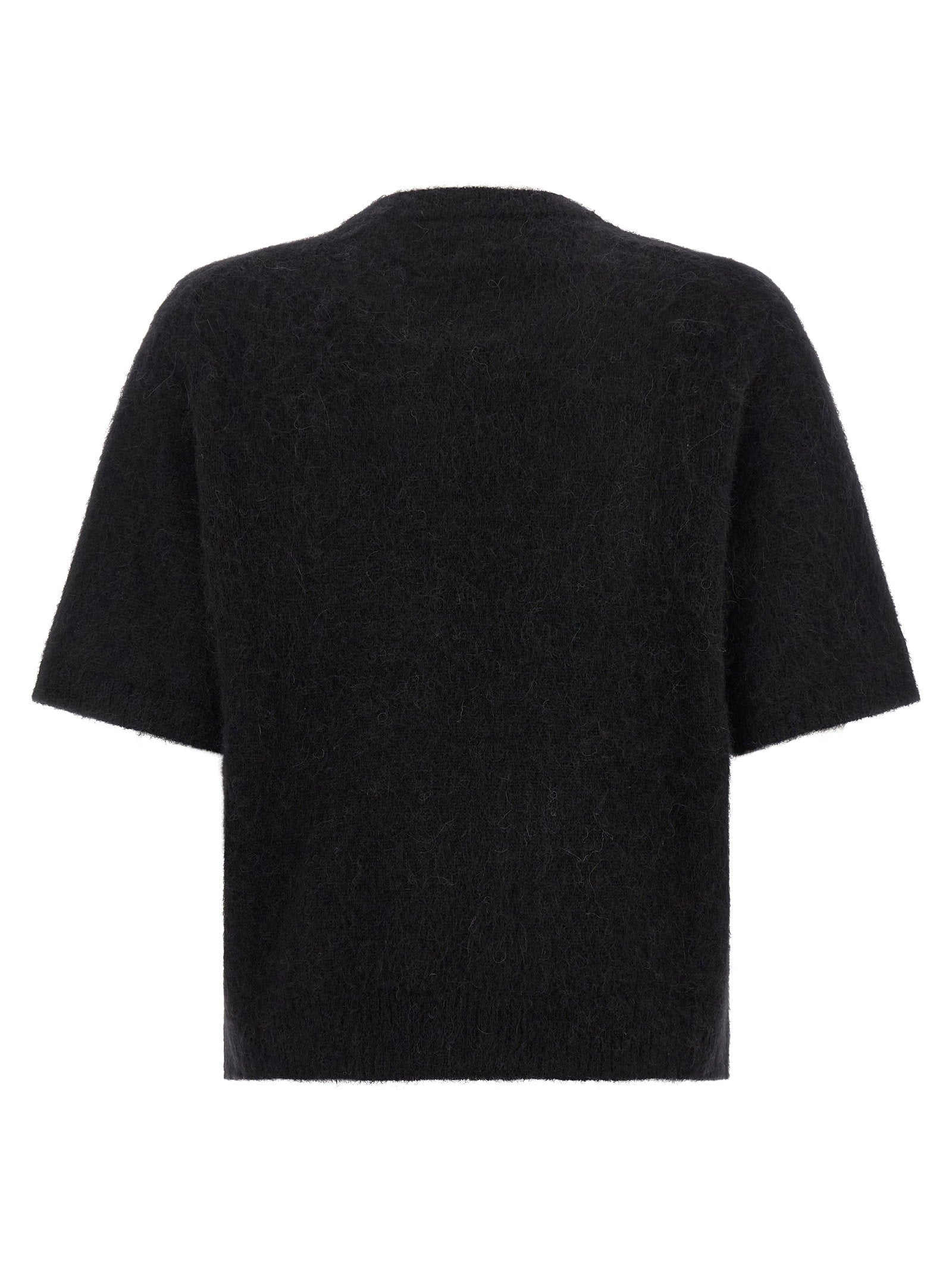 Ganni Strawberry Sweater Black