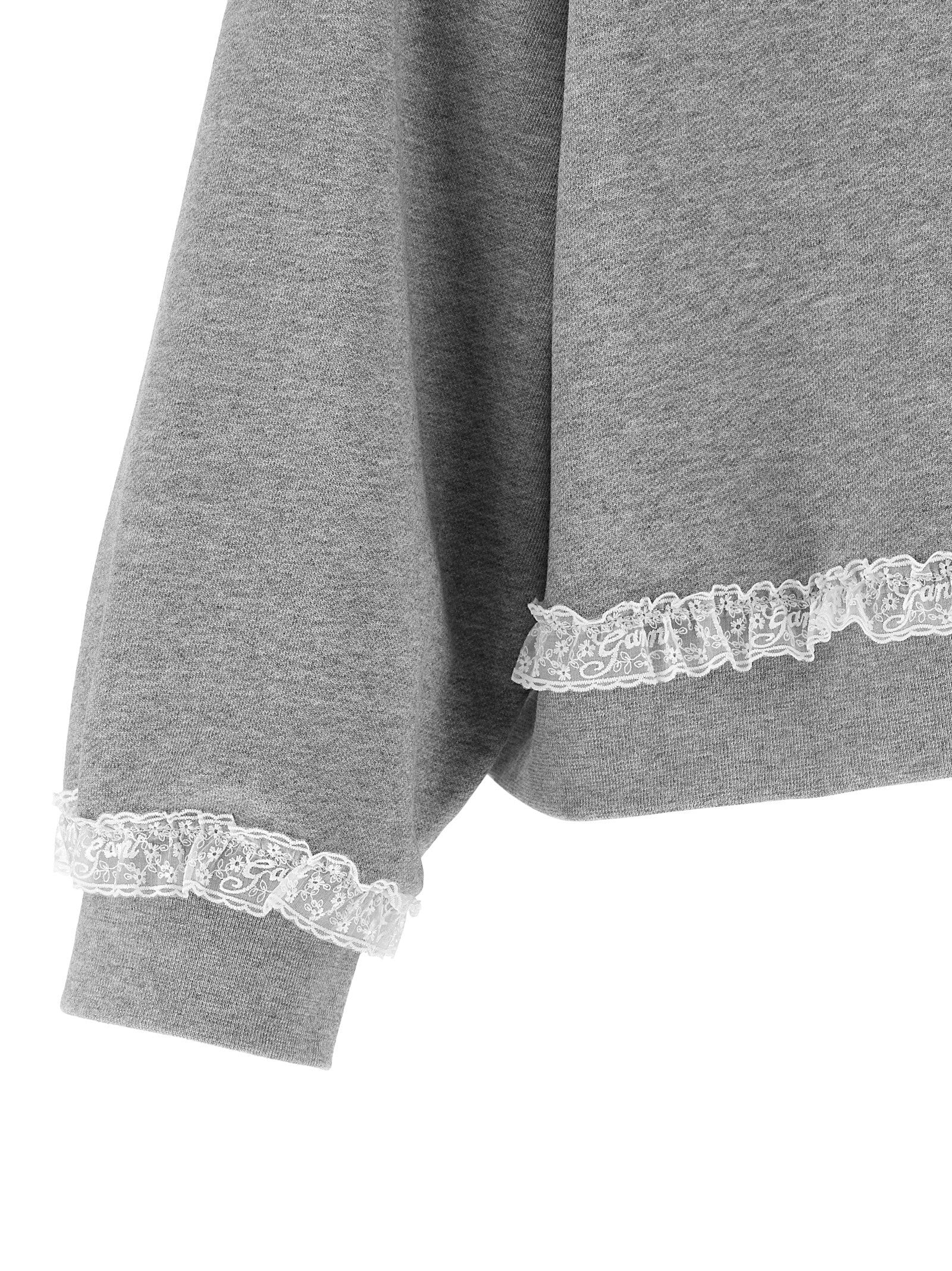 Ganni Isoli Sweatshirt Gray