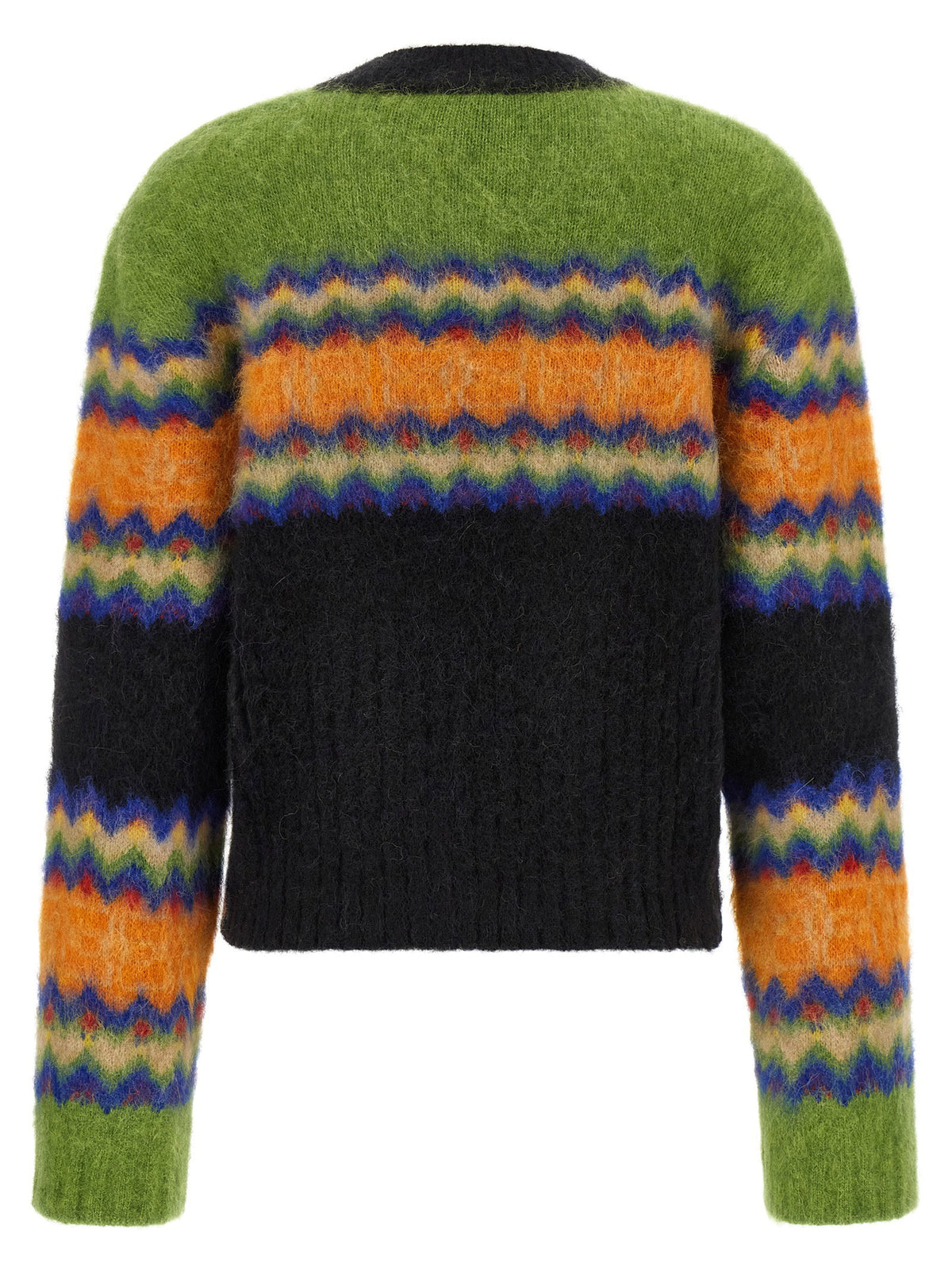 Ganni Fair Isle Sweater Multicolor