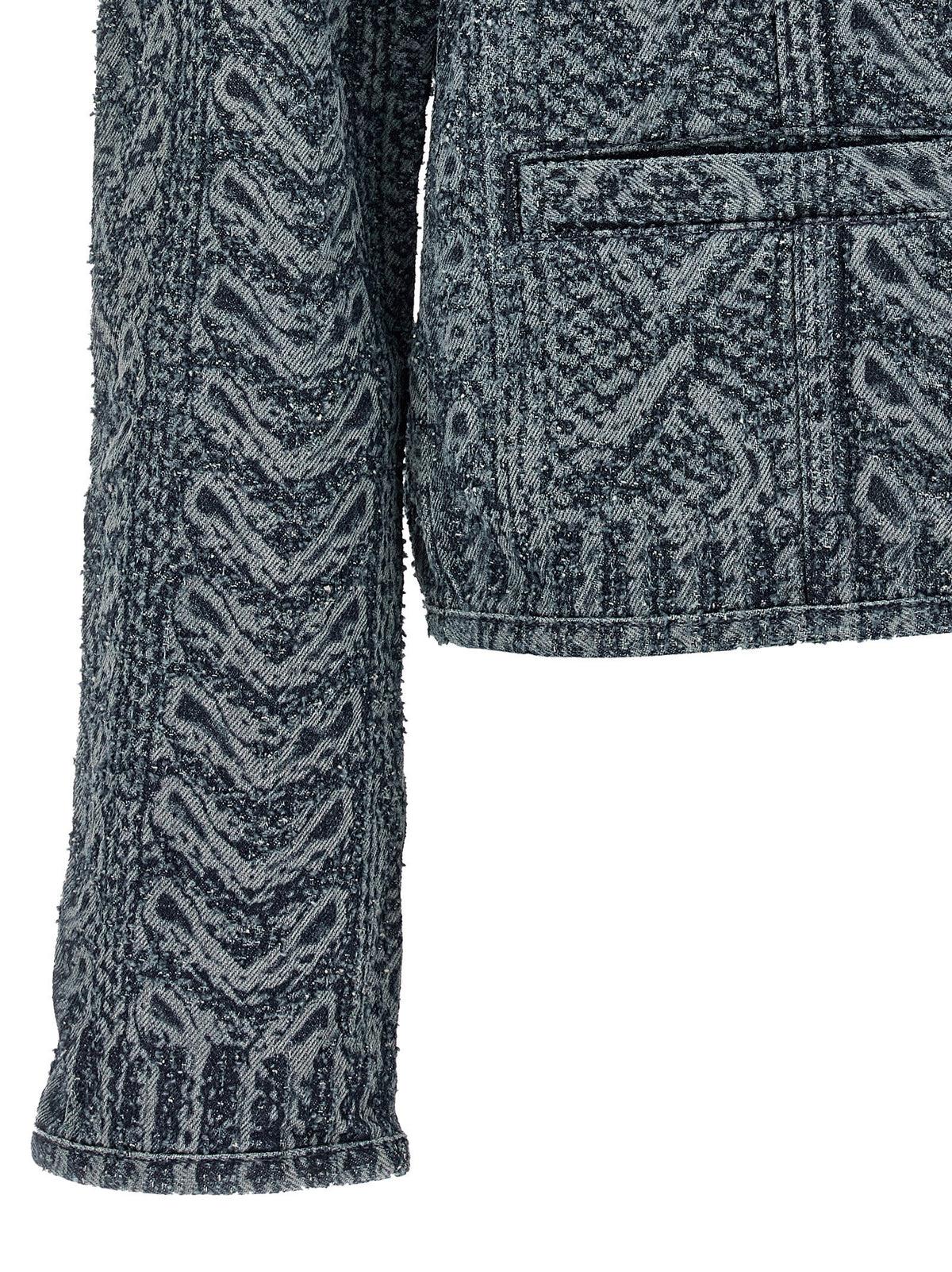 Diesel De-grafy-s2 Denim Jacket Blue