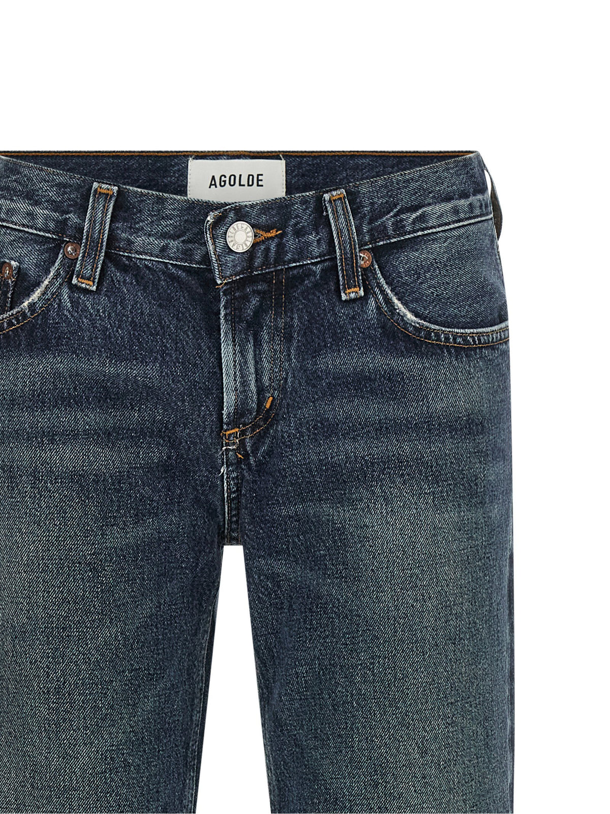 Agolde Low-rise Boot Jeans Blue