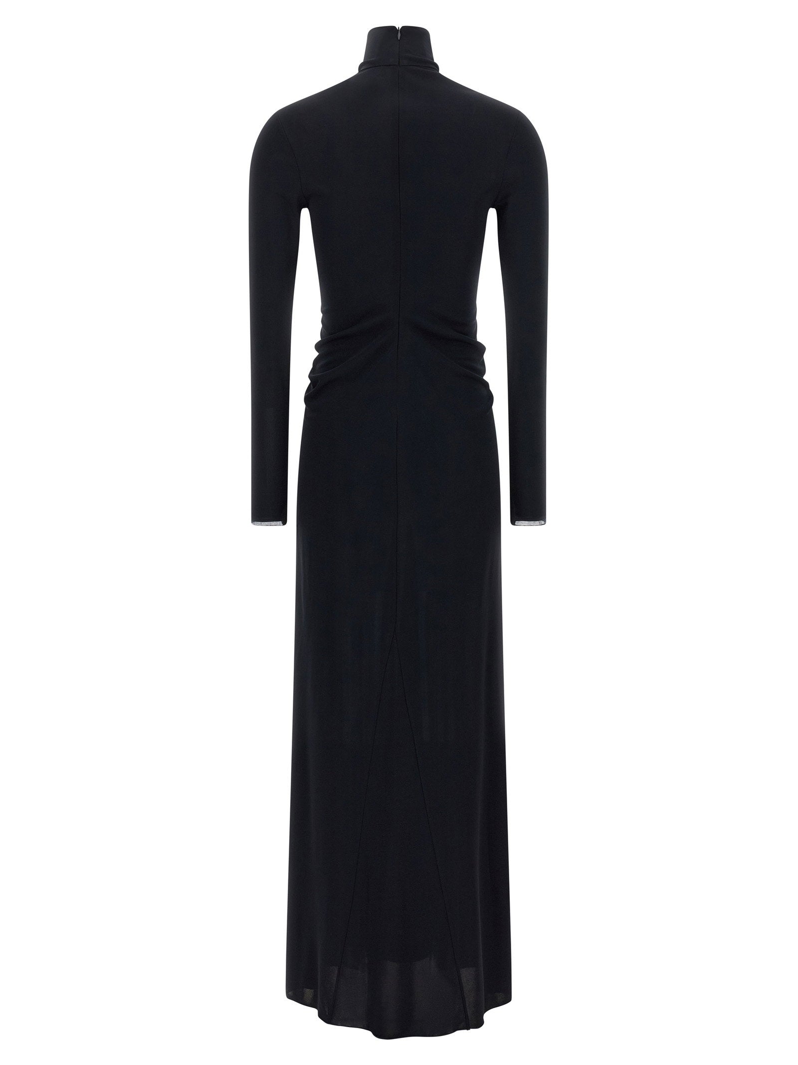 Fabiana Filippi Draped Dress Blue
