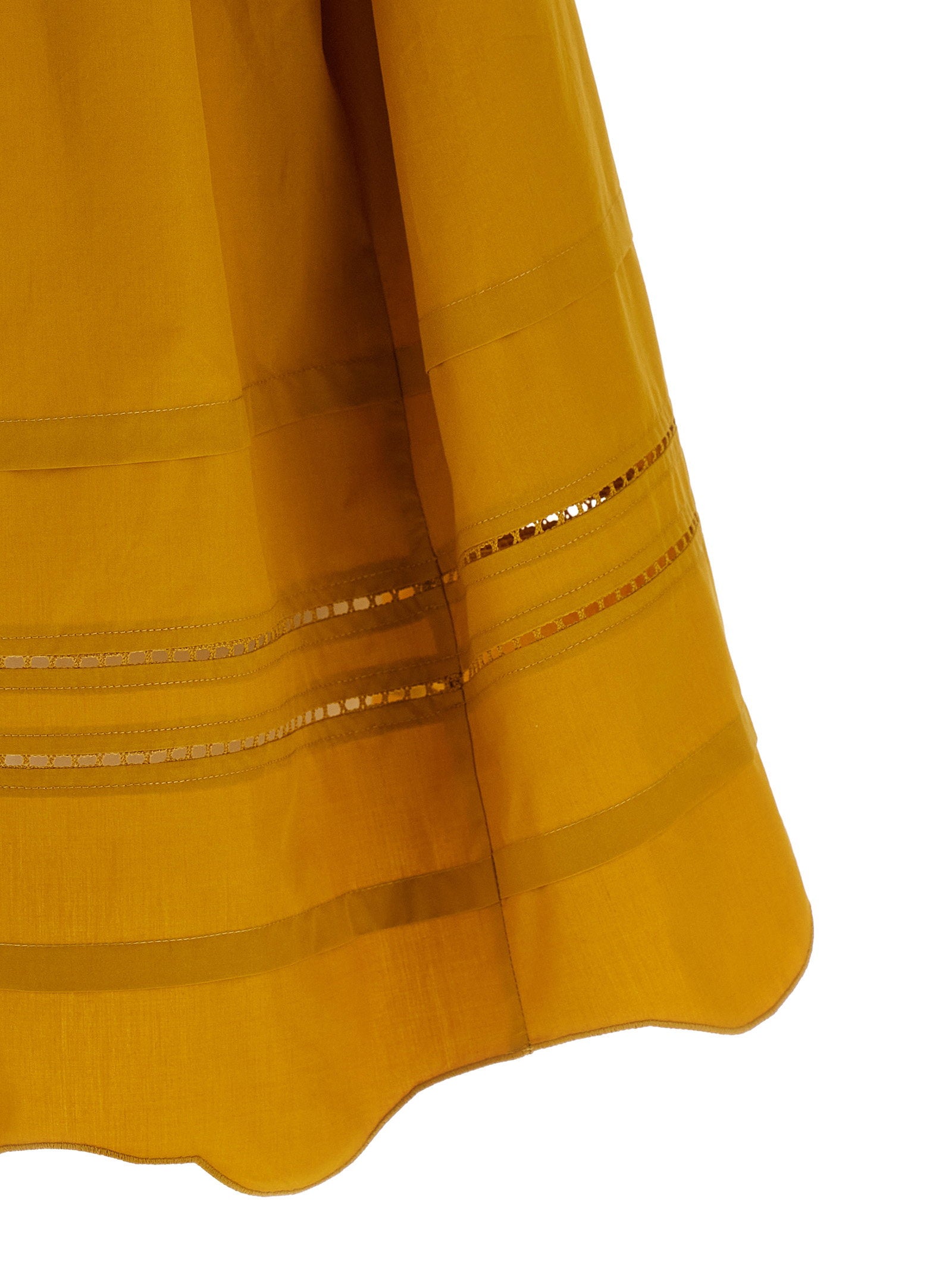 Fabiana Filippi Loose Dress Yellow