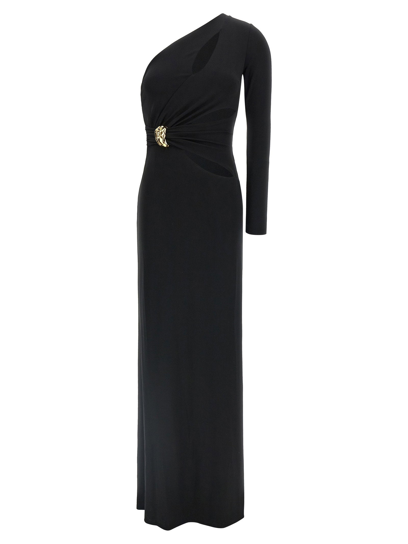 Elisabetta Franchi Red Carpet Dress Black