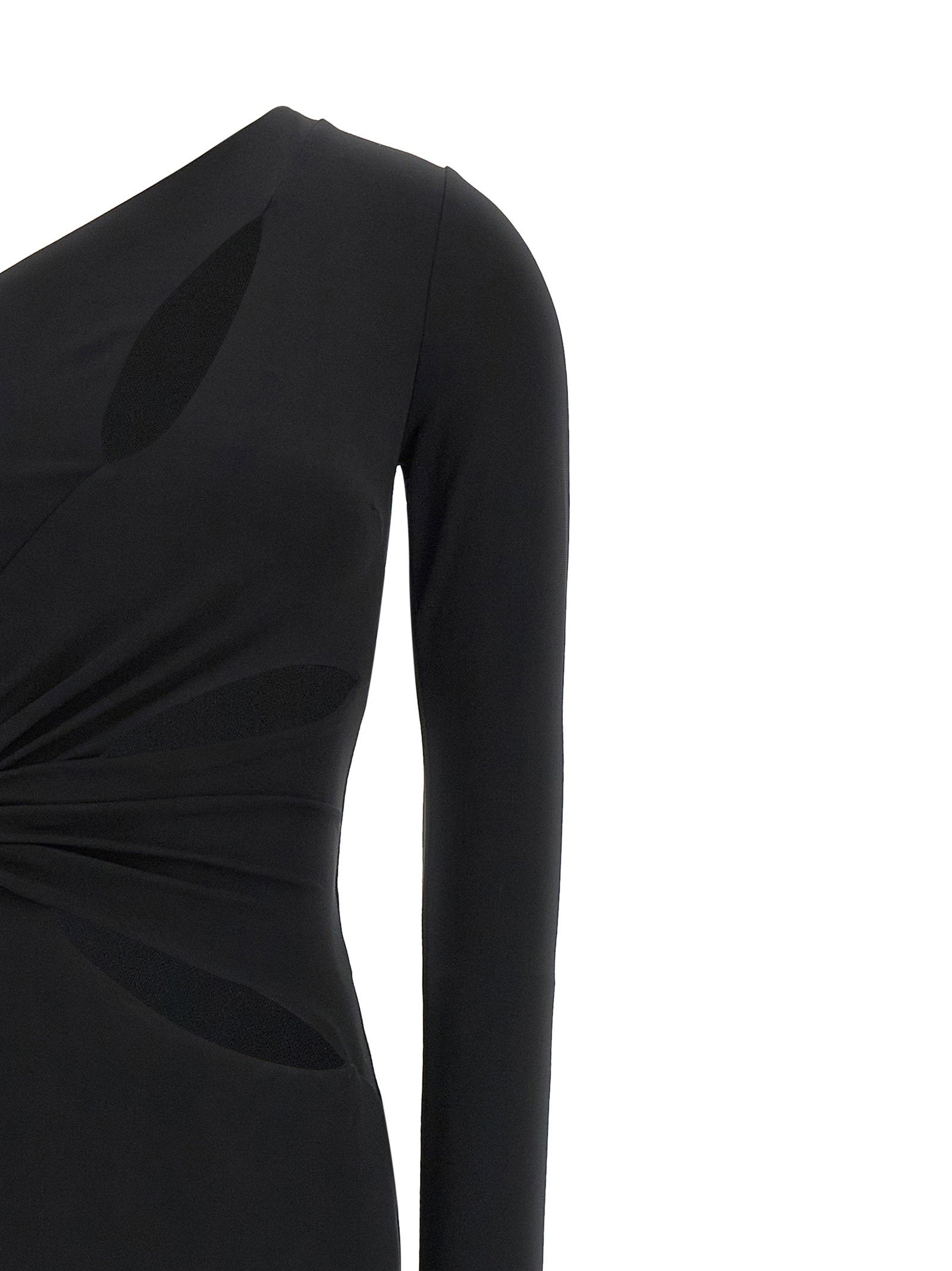 Elisabetta Franchi Red Carpet Dress Black