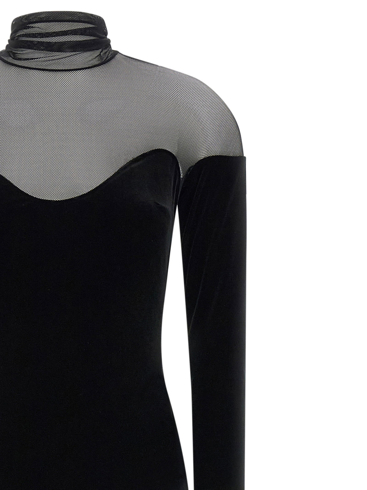 Elisabetta Franchi Red Carpet Dress Black