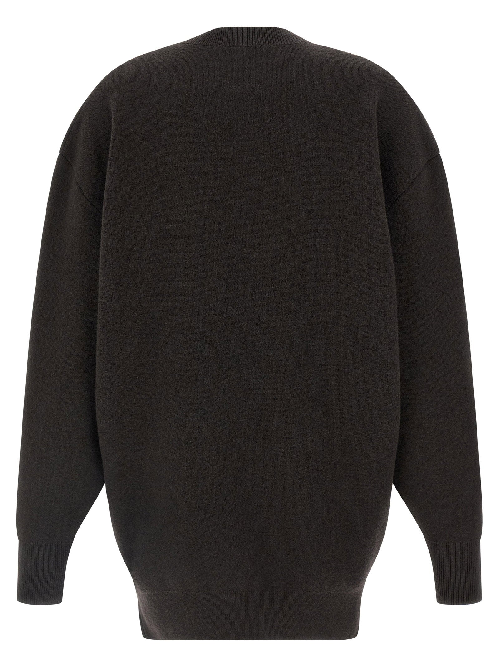 Tom Ford Sculptural Double Face Dress Brown
