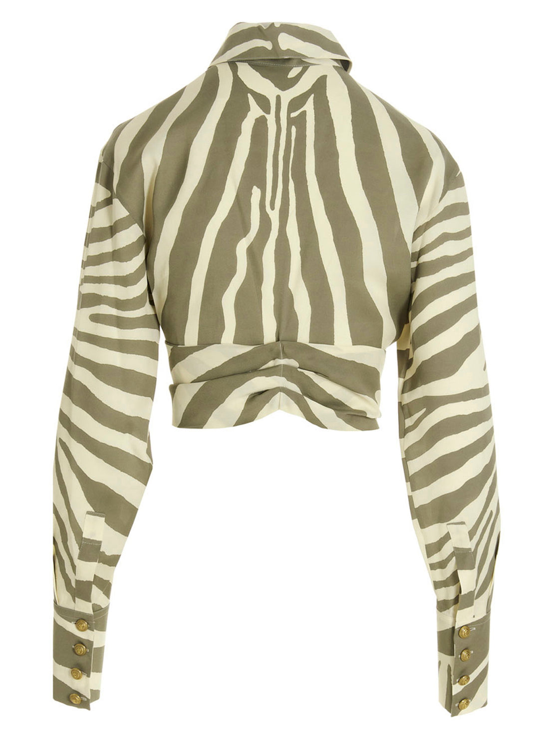 Balmain Zebra Shirt Multicolor