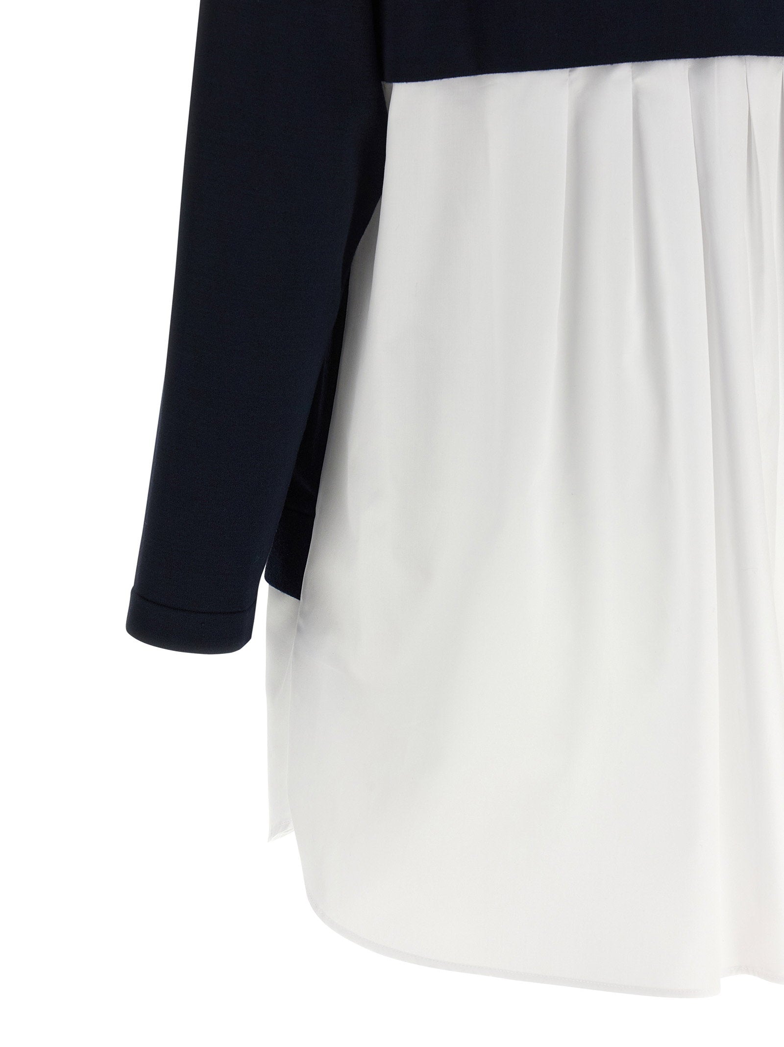 Elisabetta Franchi Multi-layered Dress Blue