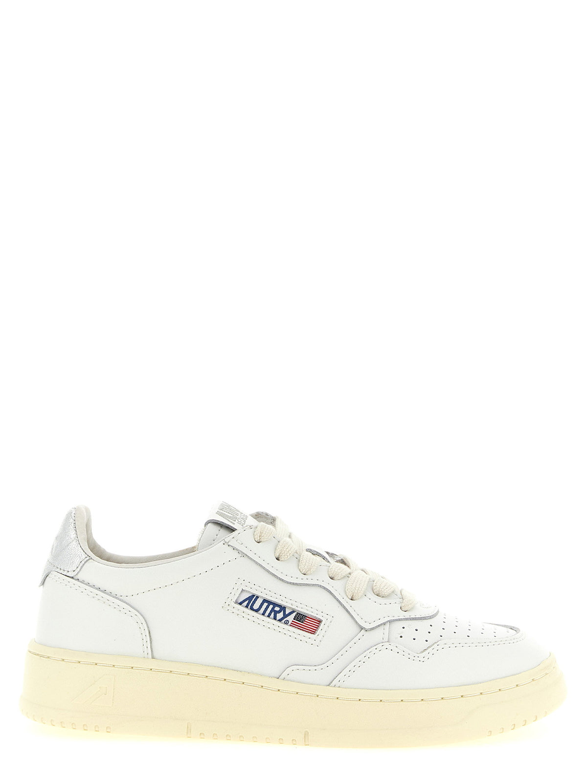 Autry Medalist Low Sneaker Silver
