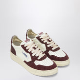 Autry Sneaker Medalist Low Top Glittered Leather Beige