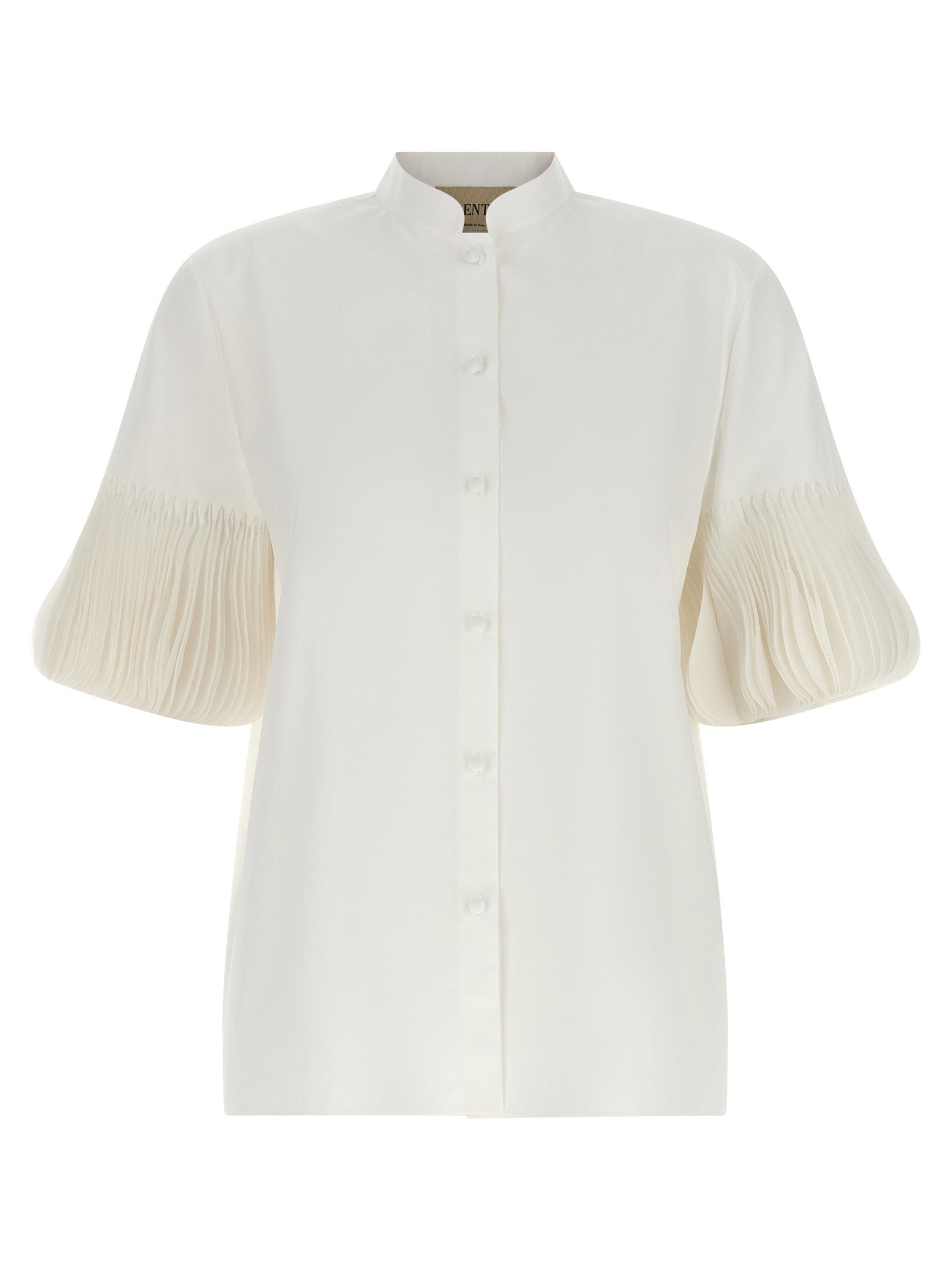 Valentino Garavani Poplin Embroidered Shirt White