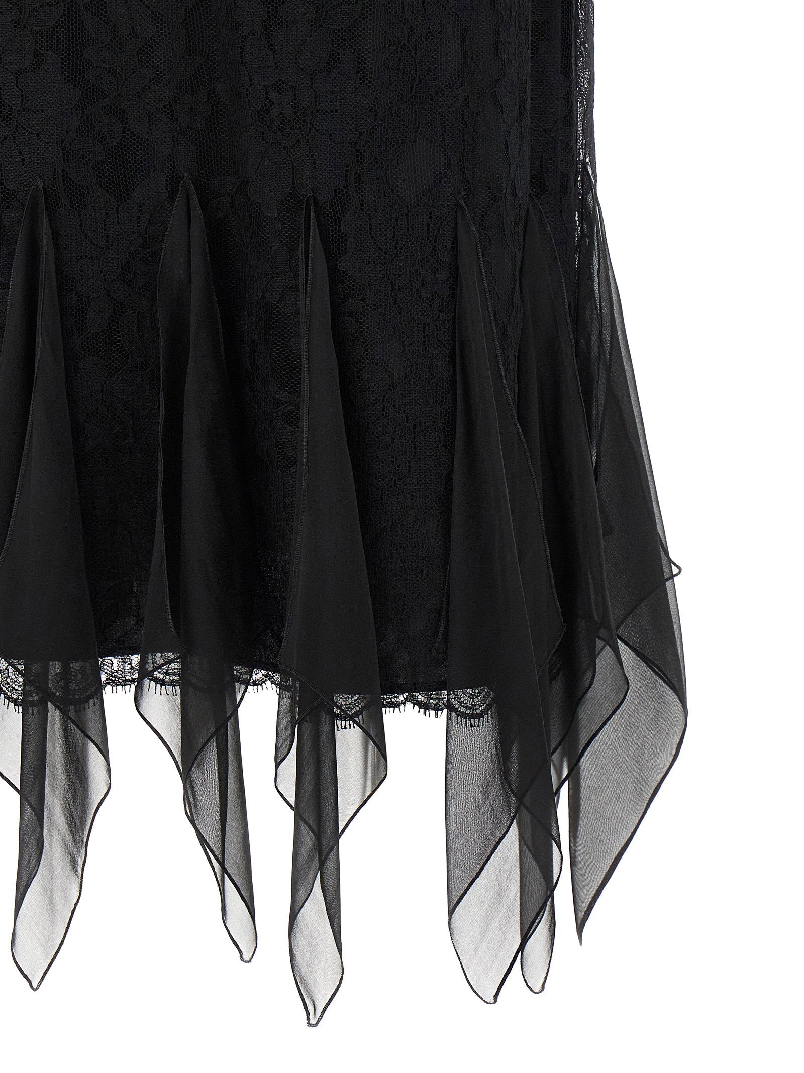 Valentino Garavani Lace Skirt Black