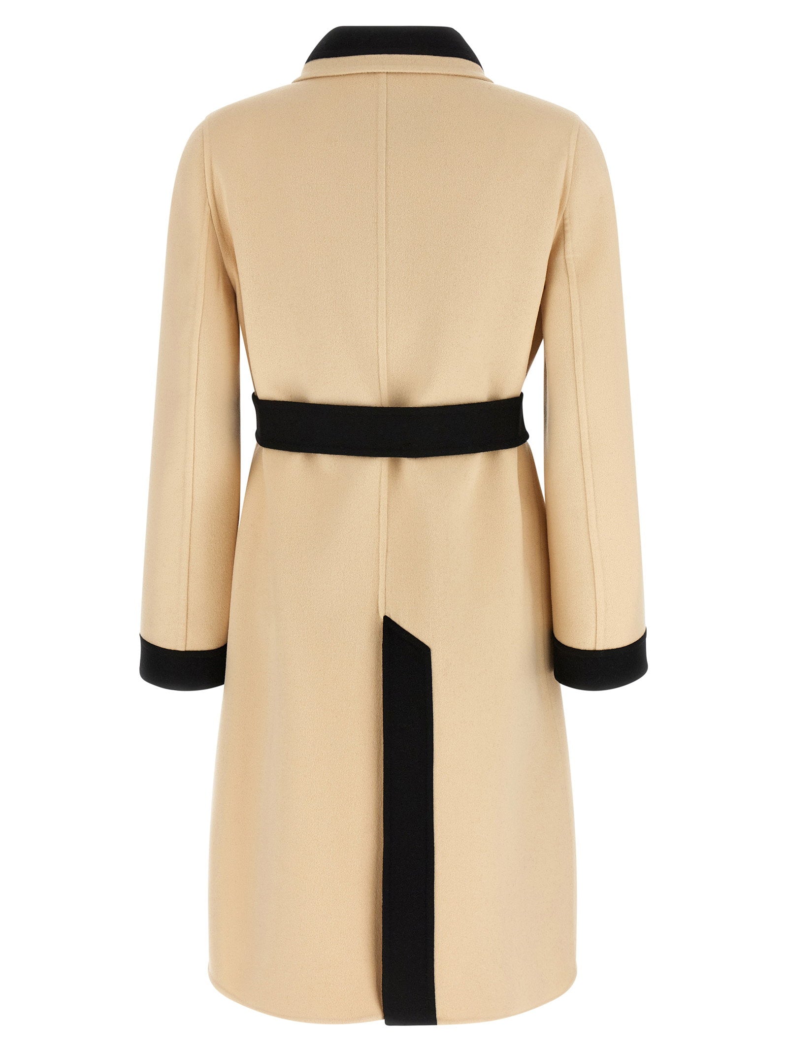 Valentino Garavani Wool Coat Beige