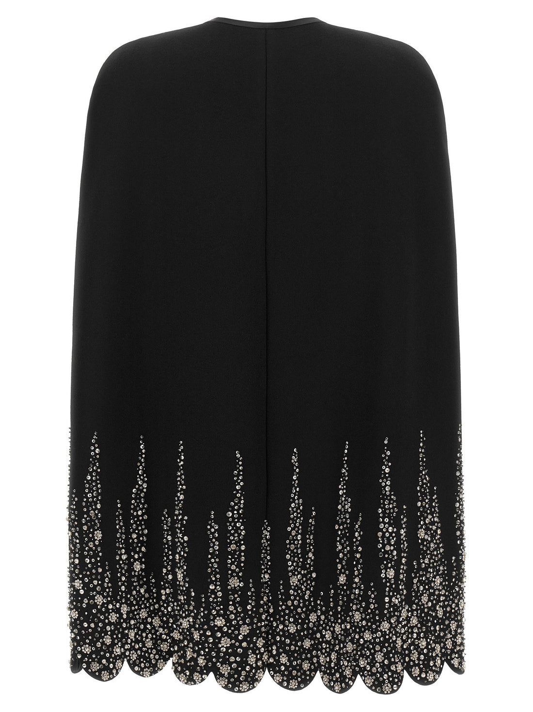 Valentino Garavani Compact Drap Cape Black