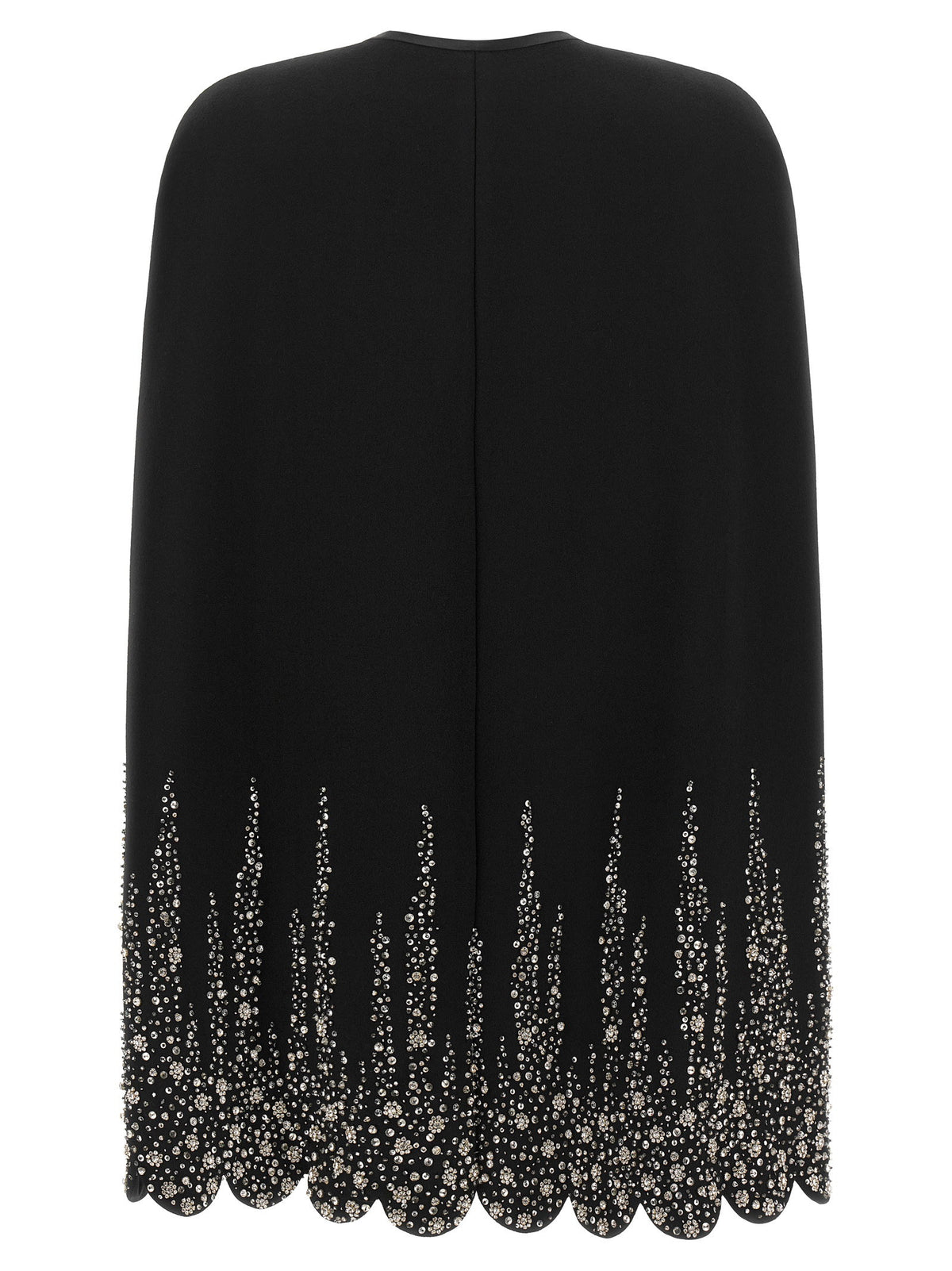 Valentino Garavani Compact Drap Cape Black