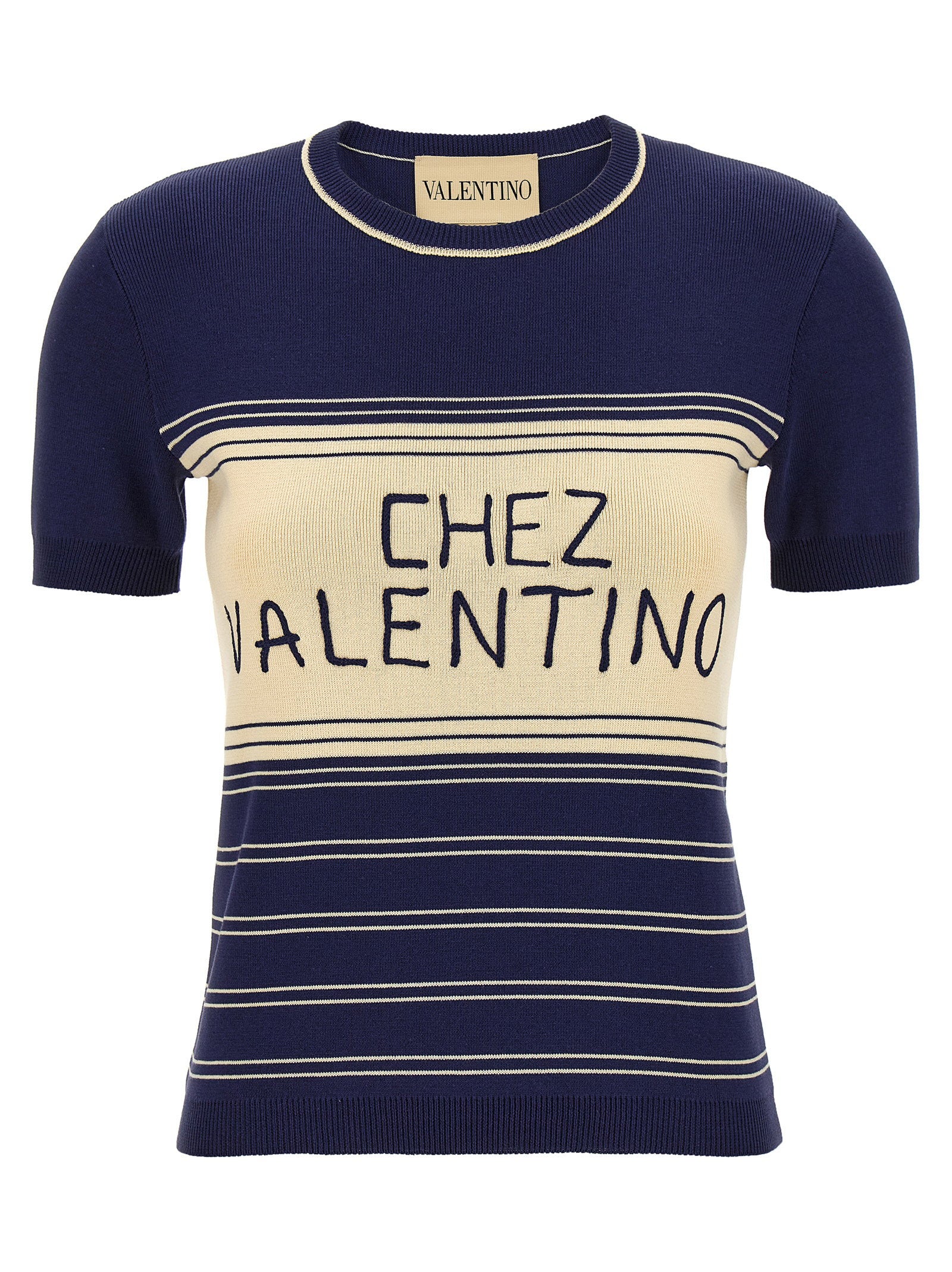 Valentino Garavani Chez Valentino T-shirt Blue