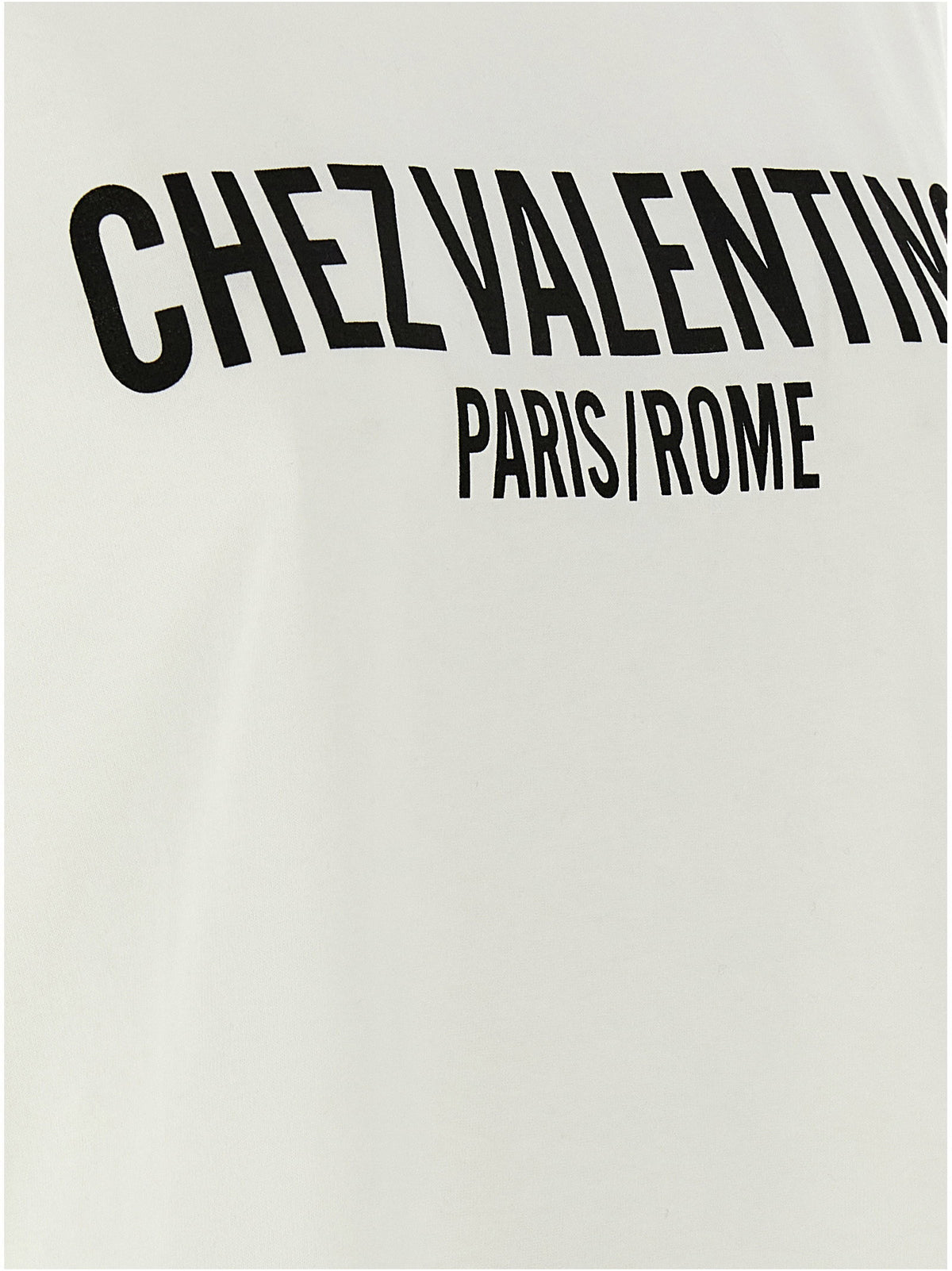 Valentino Garavani Chez Valentino T-shirt White/black