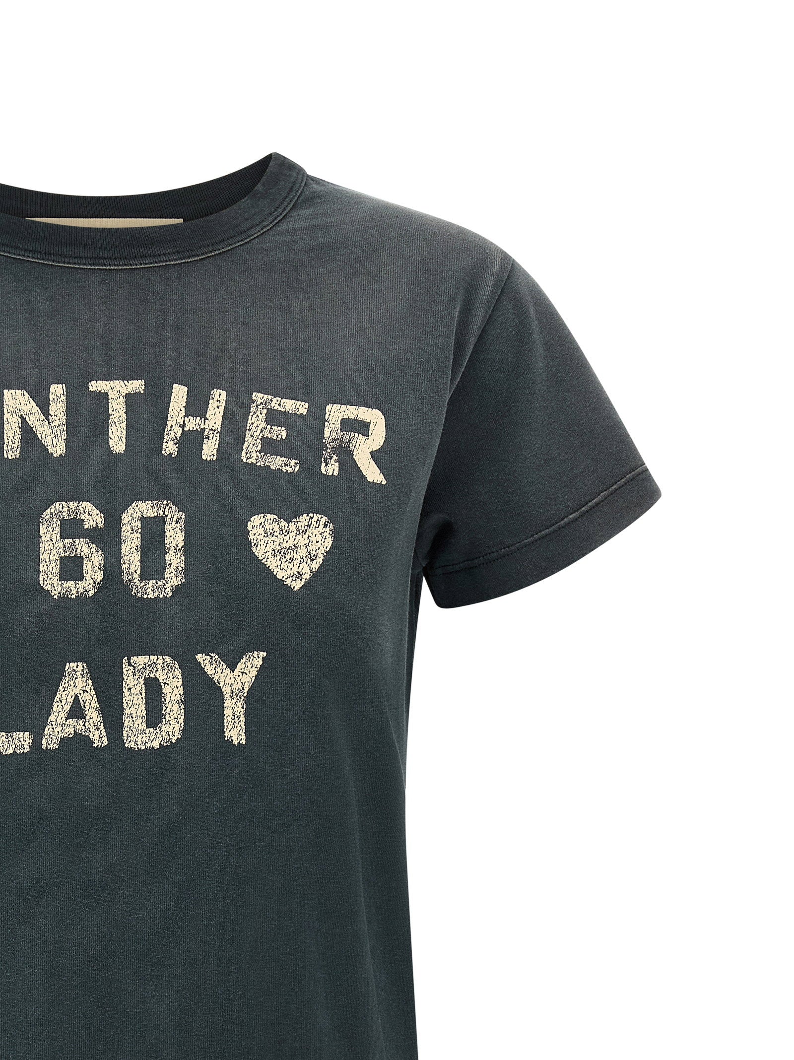 Valentino Garavani Panther Lady T-shirt Gray