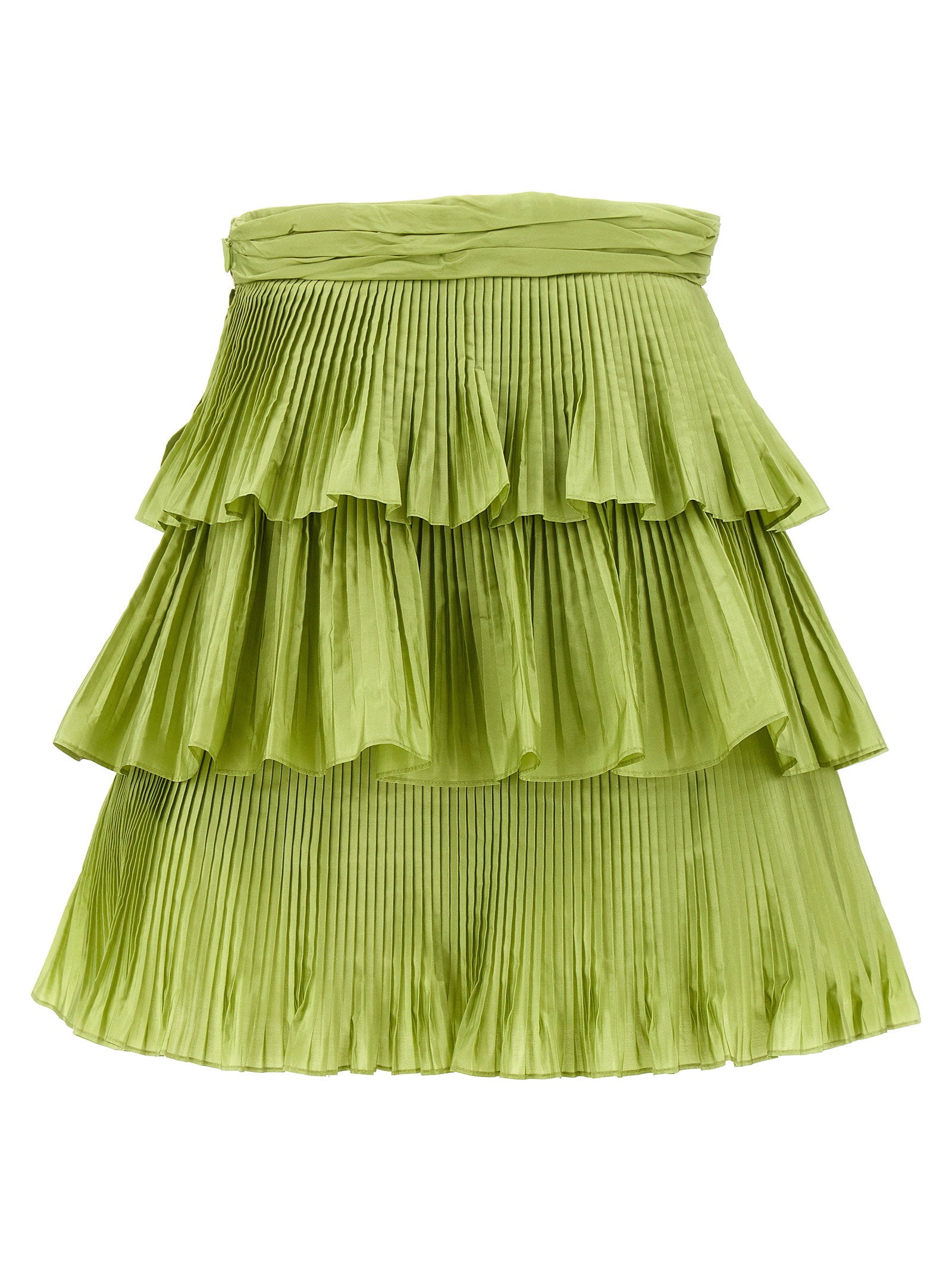 Valentino Garavani Skirt Velentino Garavani Taffetà Green