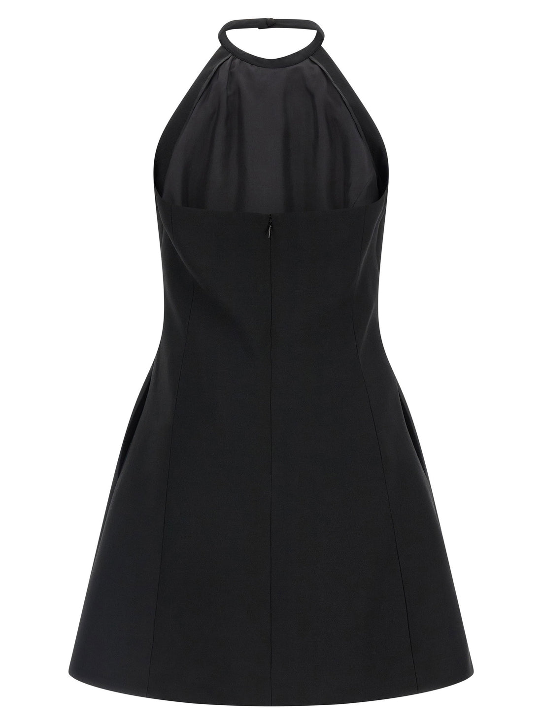 Valentino Garavani Dress With Front Embroidery Black