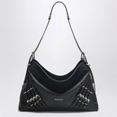 Givenchy Medium Voyou Shoulder Bag in Black Leather