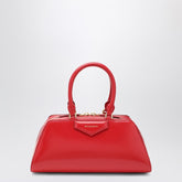 Givenchy Antigona East-West Small Leather Handbag Red