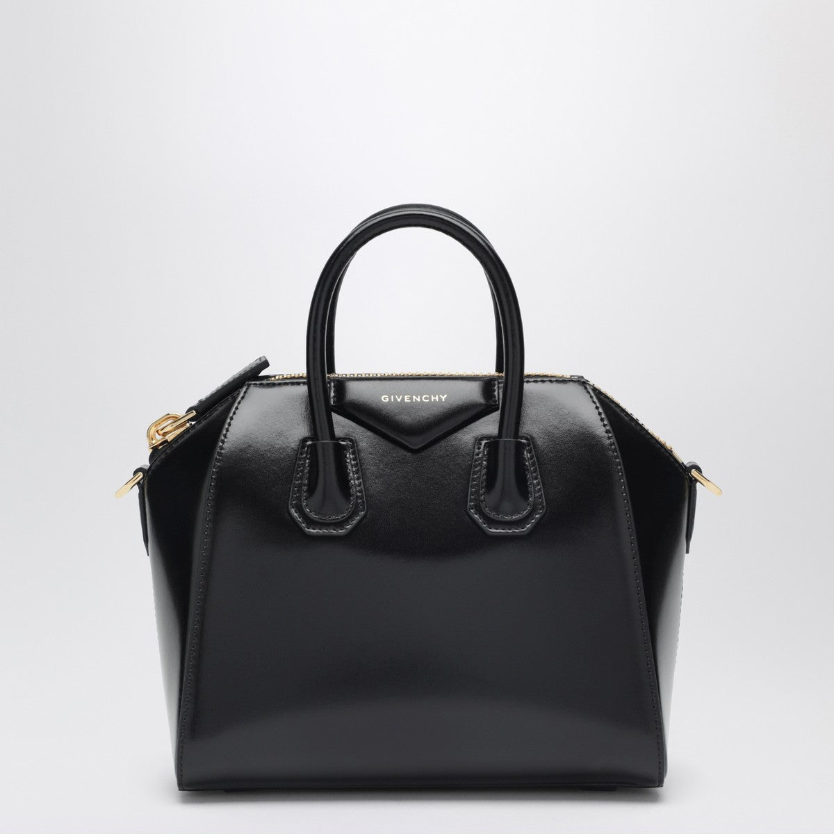 Givenchy Antigona Mini Bag Box Leather Black