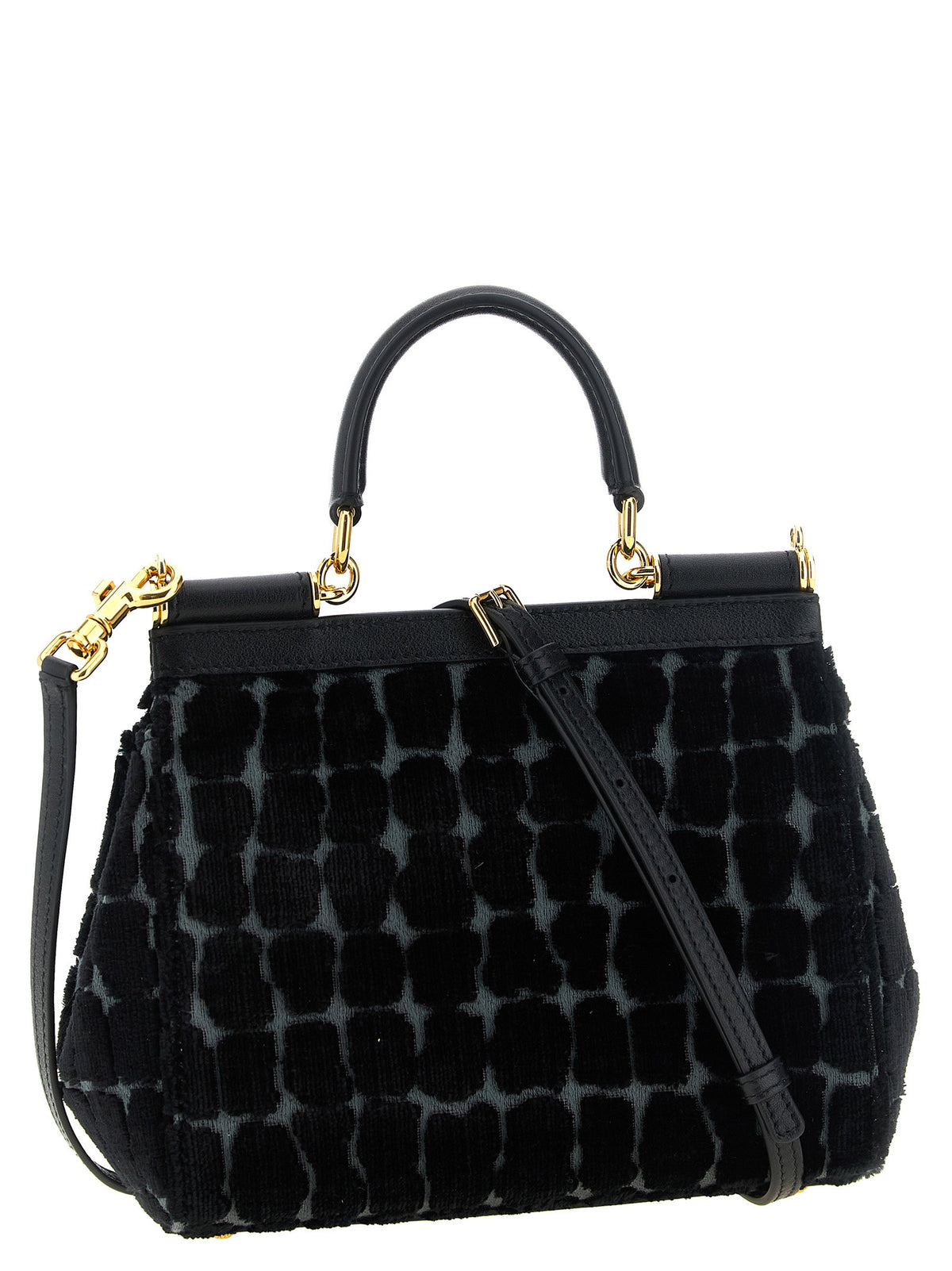 Dolce & Gabbana Sicily Small Handbag Black