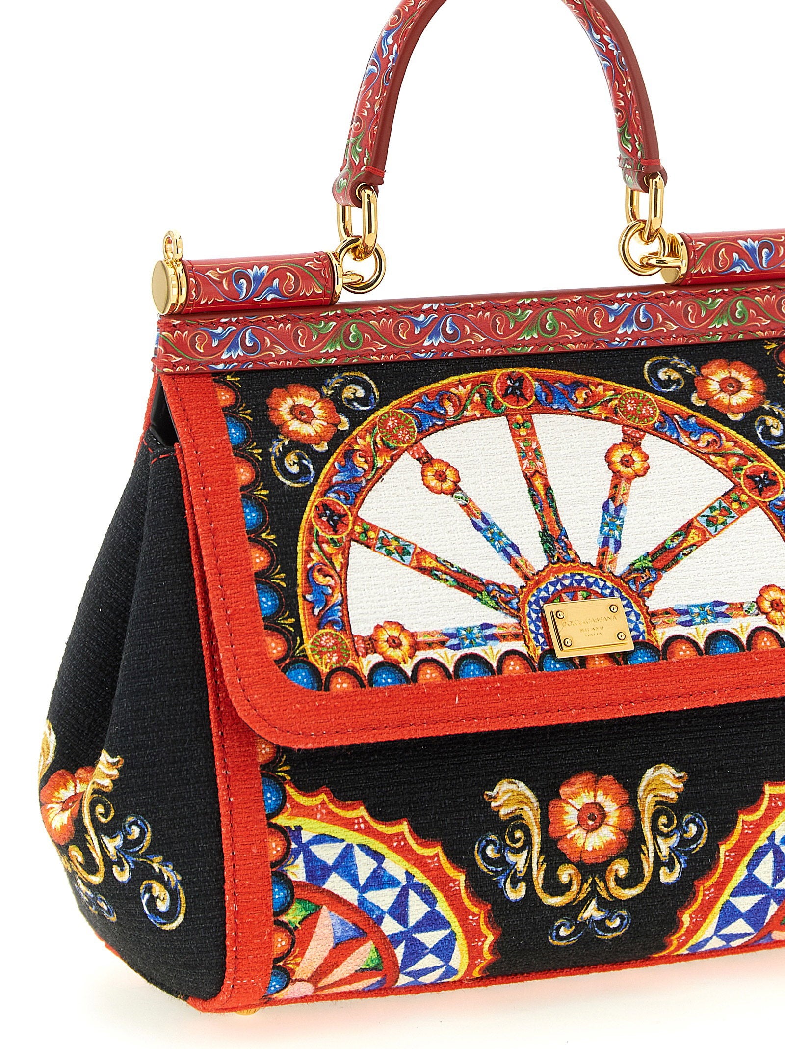 Dolce & Gabbana Sicily Small Handbag Multicolor