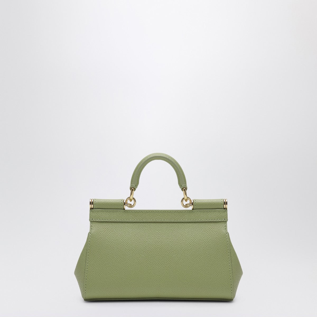 Dolce & Gabbana Sicily Small Top Handle Bag Green