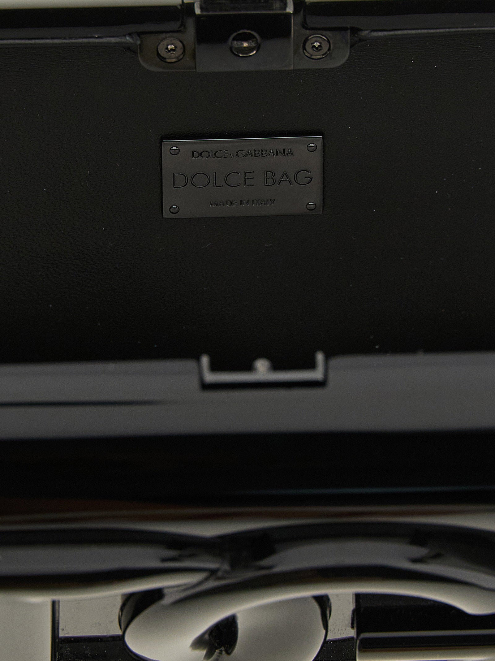 Dolce & Gabbana Dolce Box Clutch Black