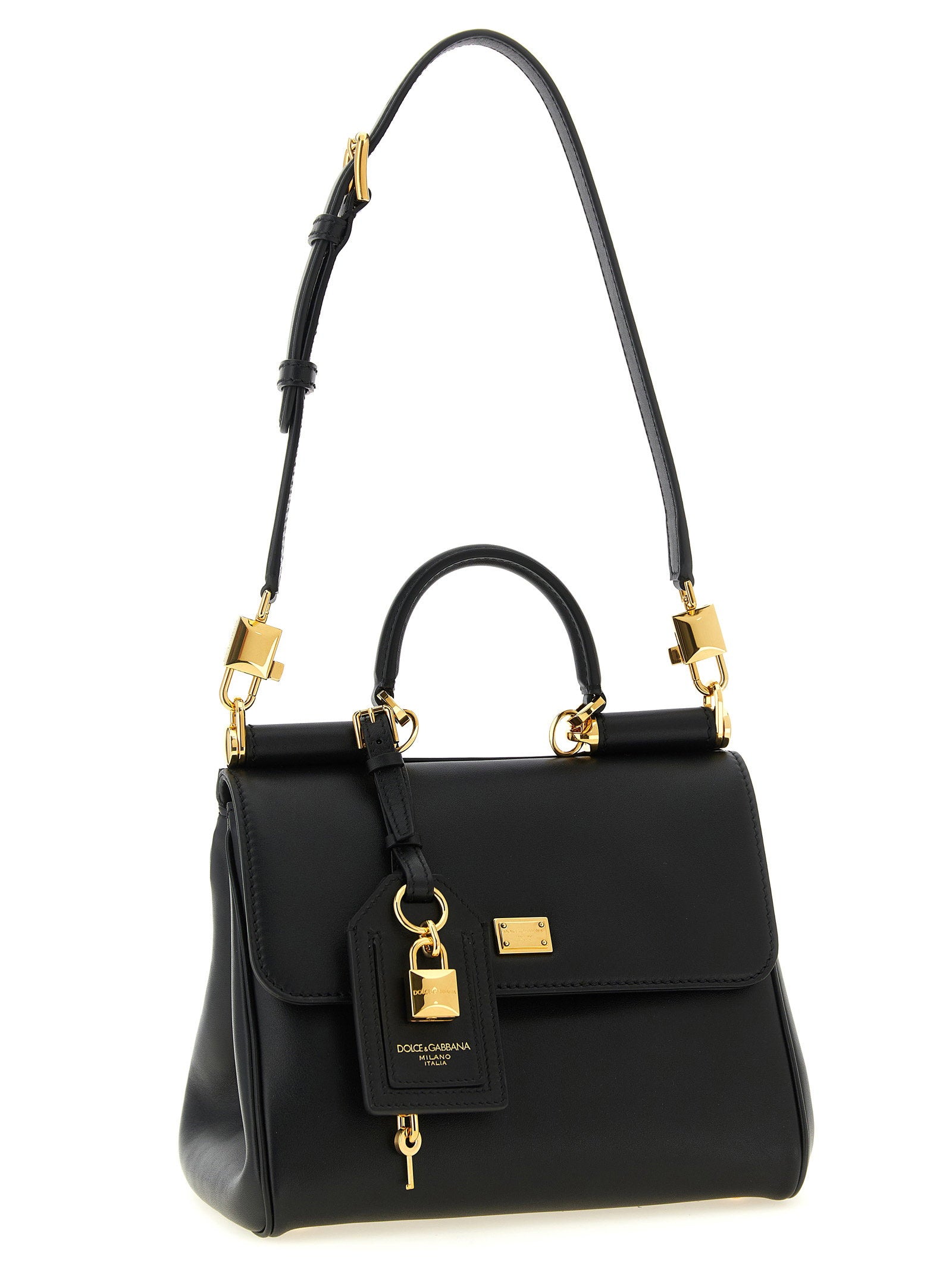 Dolce & Gabbana My Sicily Small Handbag Black