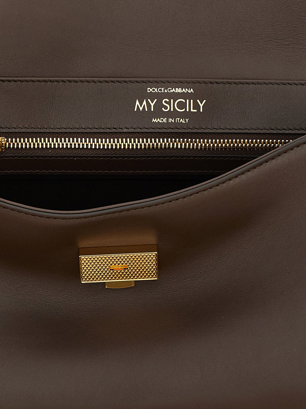 Dolce & Gabbana My Sicily Handbag Brown