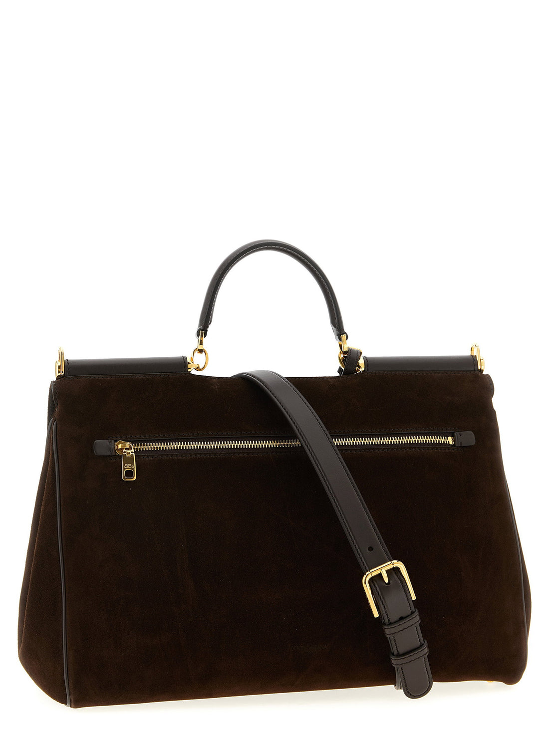 Dolce & Gabbana My Sicily Large Handbag Brown
