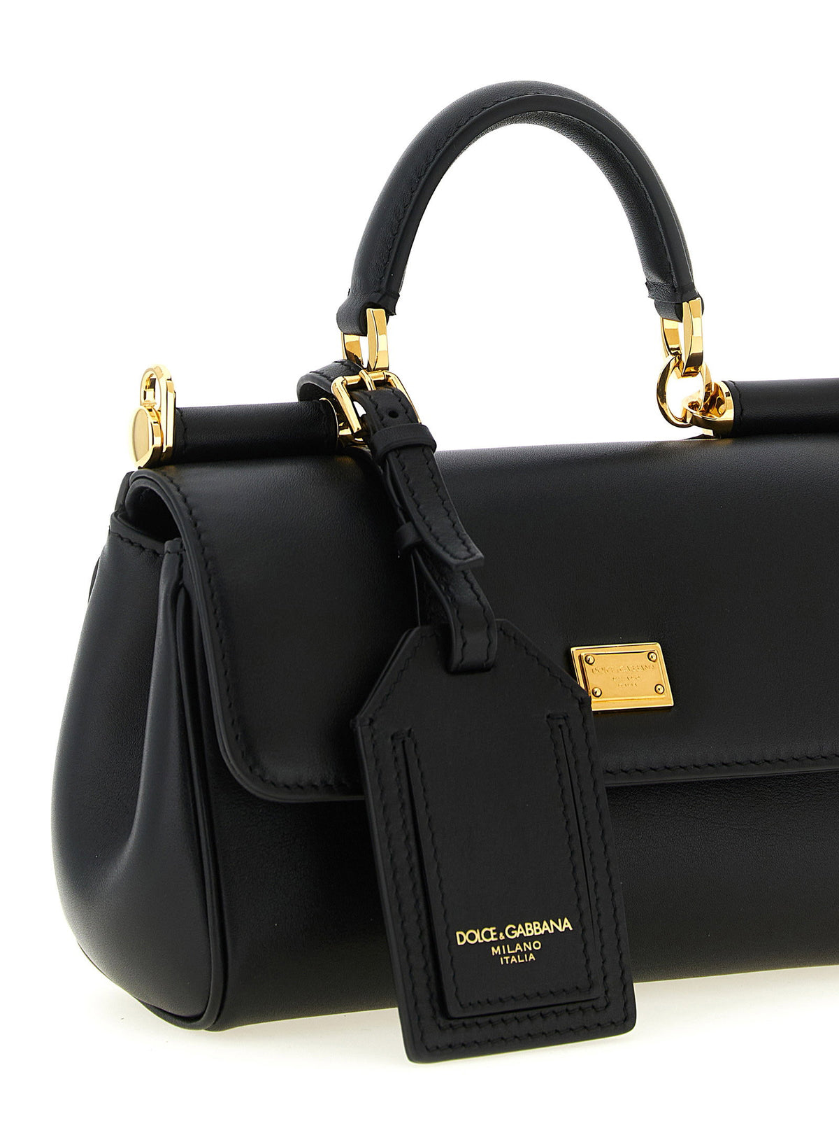 Dolce & Gabbana My Sicily Mini Handbag Black